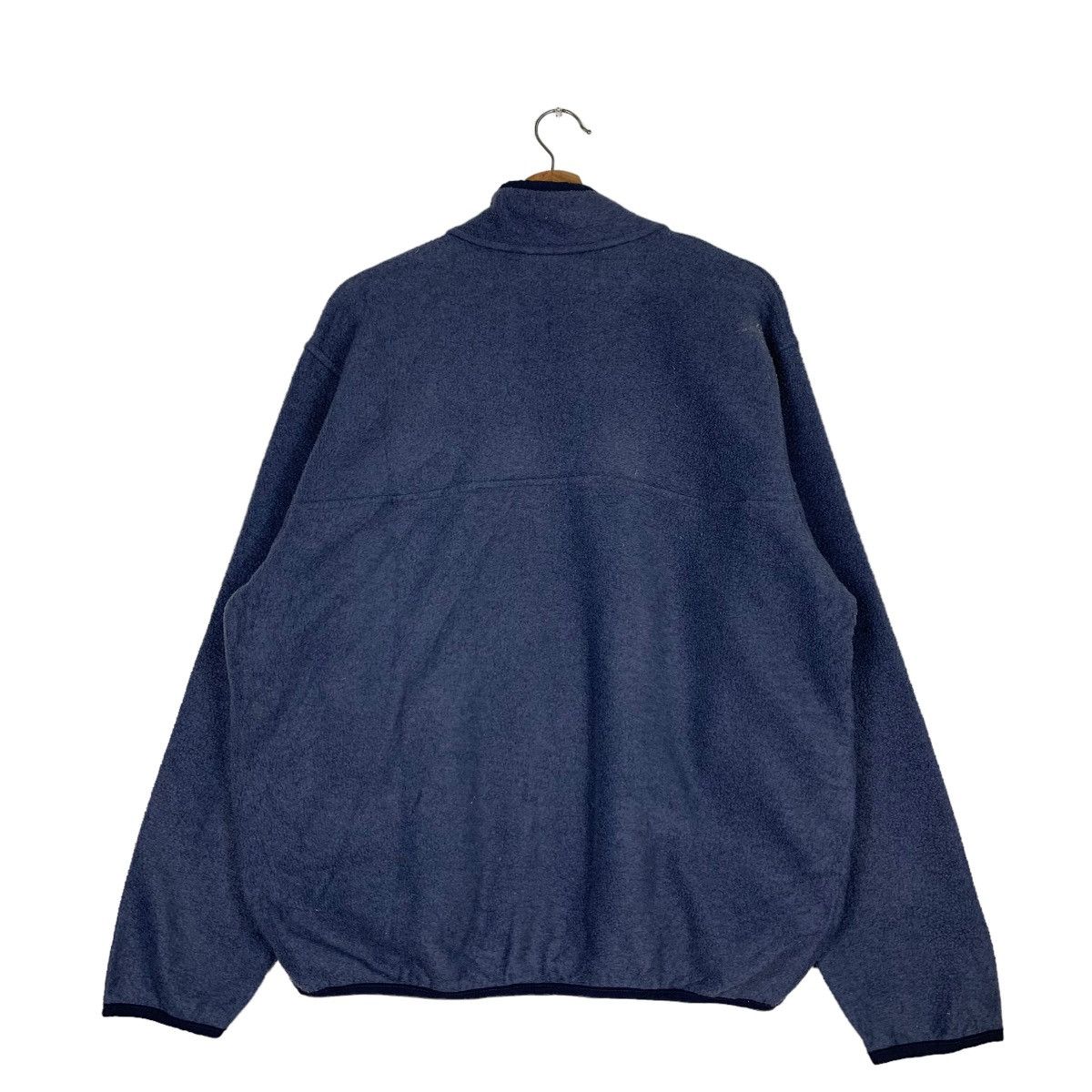 L.L. Bean L.L. BEAN Snap Button Turtle Neck Fleece Sweater #0493-C23 Size US L / EU 52-54 / 3 - 7 Thumbnail