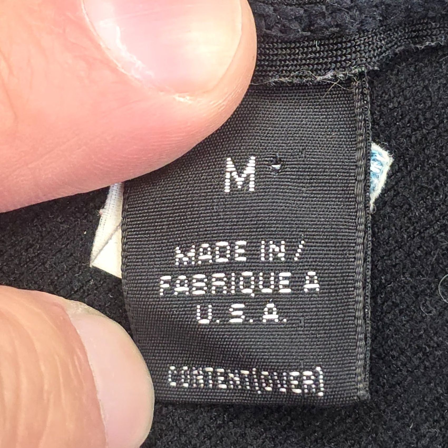 Patagonia VINTAGE Patagonia Tank Top Women's Medium Black Made USA Crop Workout Size S / US 4 / IT 40 - 5 Thumbnail