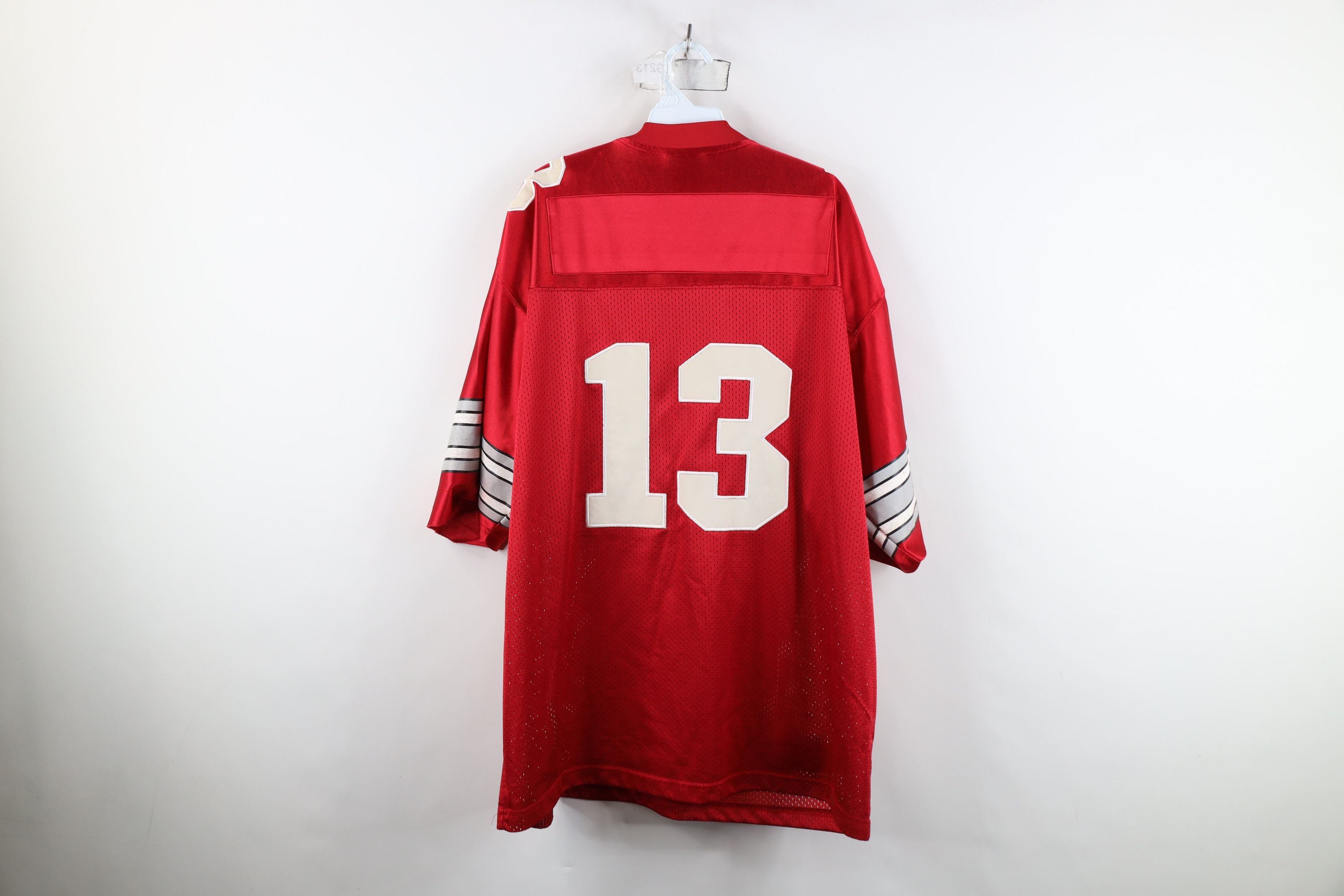Vintage Vintage Ohio State University Football Jersey Red #13 Size US L / EU 52-54 / 3 - 14 Thumbnail