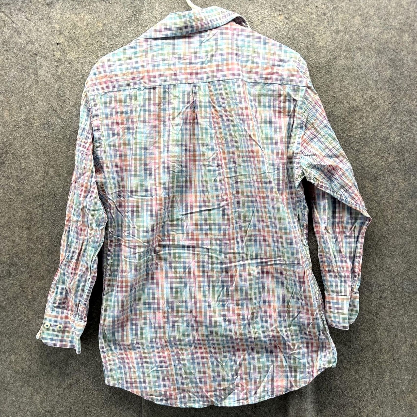 Peter Millar Peter Millar Shirt Mens Medium Multicolor Plaid Cotton Button Front Casual Size US M / EU 48-50 / 2 - 2 Thumbnail