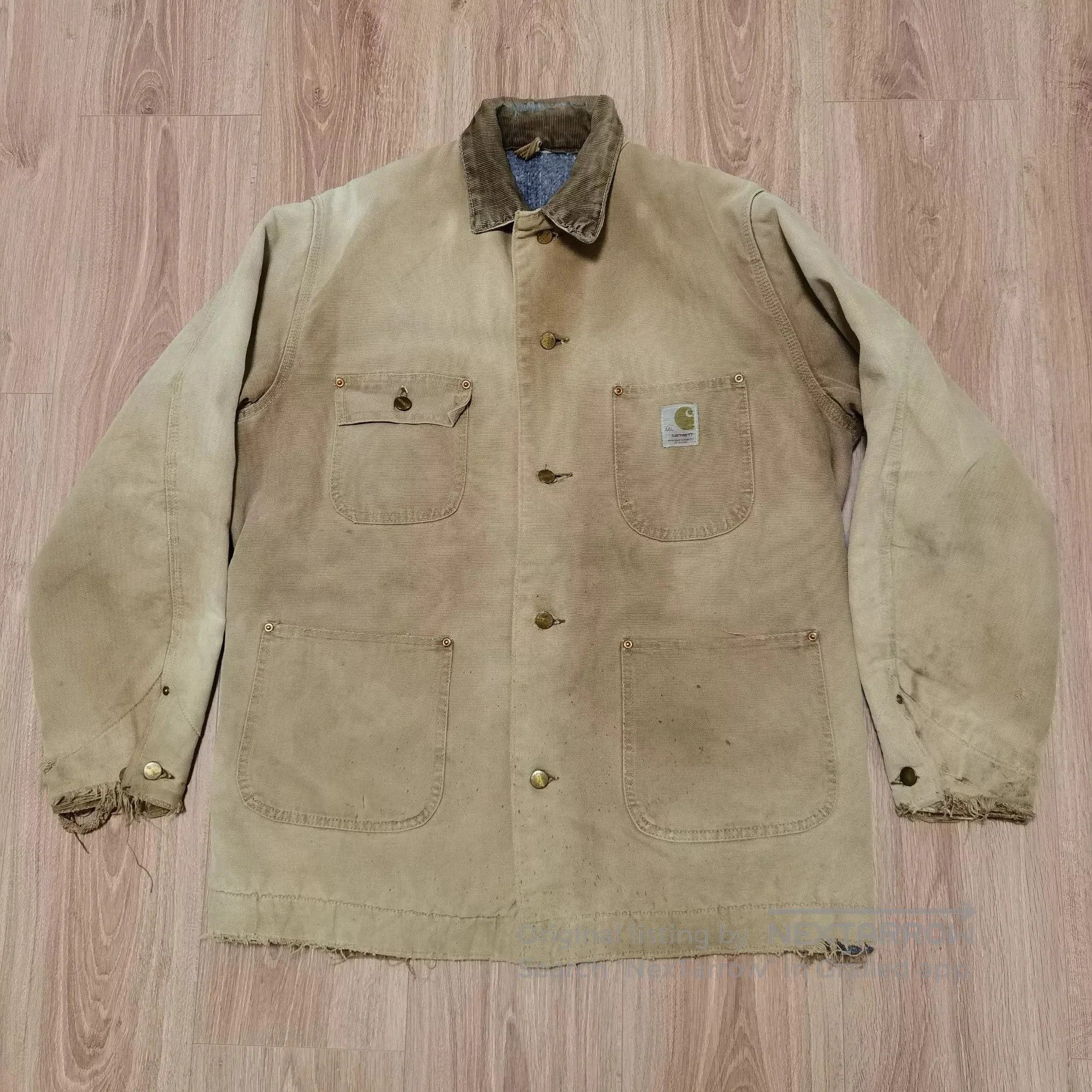 Vintage Vintage Carhartt 70s C01 Work Jacket. Size US S / EU 44-46 / 1 - 1 Thumbnail