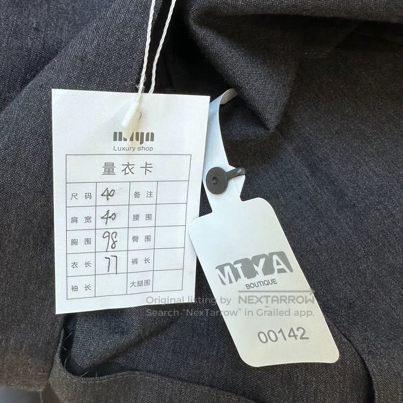Brunello Cucinelli Brunello Cucinelli Dark Grey Blazer Size XS / US 0-2 / IT 36-38 - 8 Thumbnail