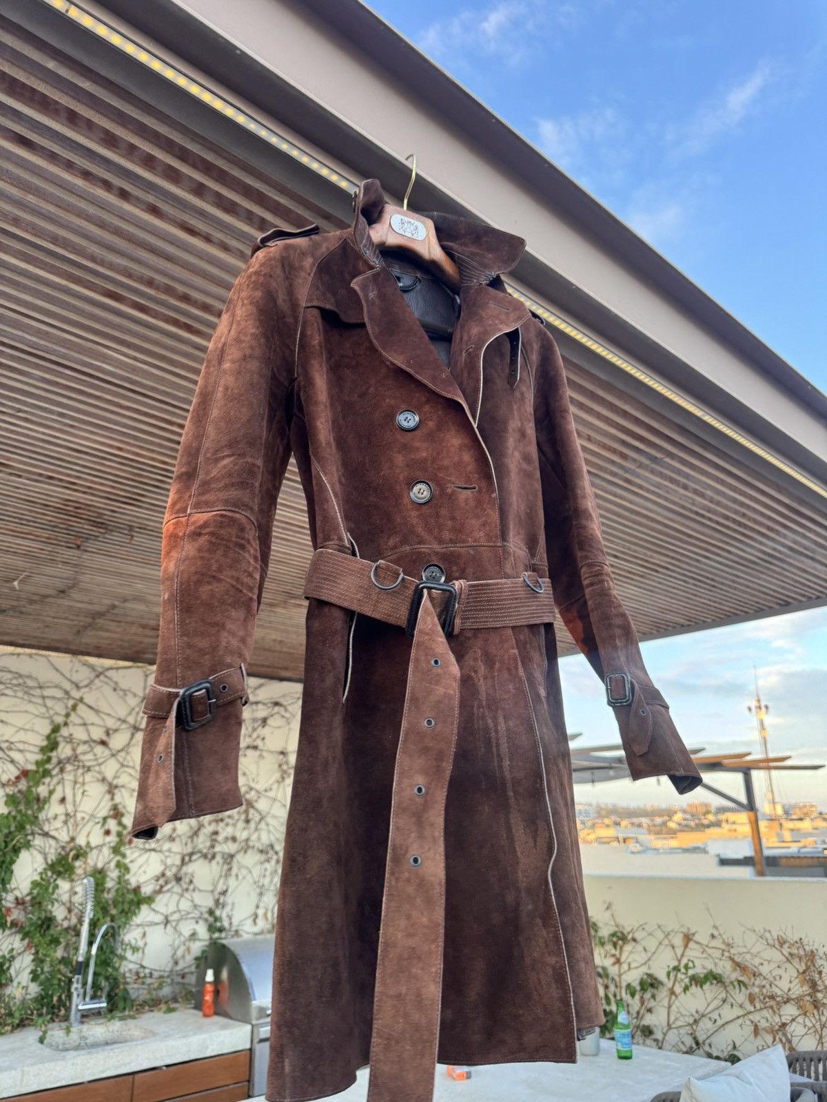 Burberry Prorsum Burberry Prorsum FW11 suede trench size 50 Size US M / EU 48-50 / 2 - 3 Thumbnail