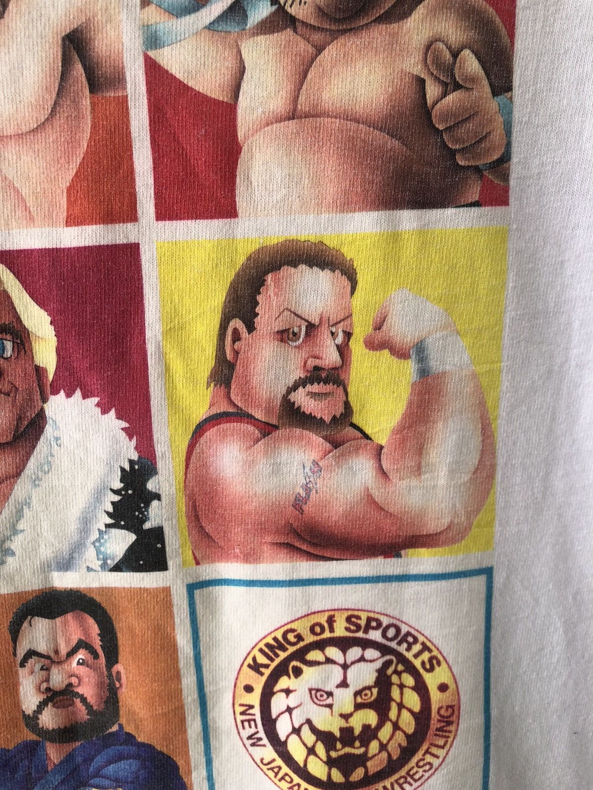 WWF Vintage 90s RIC FLAIR and Japan Pro Wrestling Size US L / EU 52-54 / 3 - 4 Thumbnail