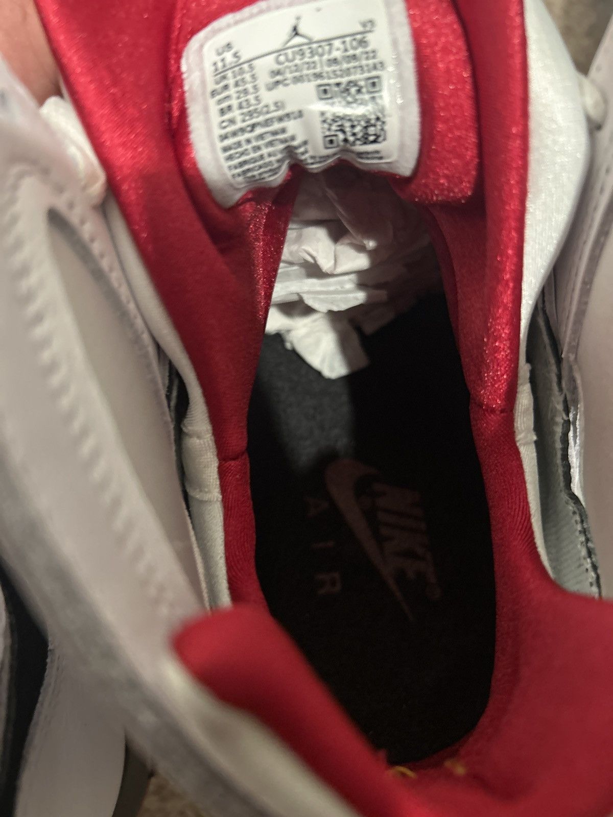 Jordan Brand Air Jordan 7 “cardinal” 2022 Size US 11.5 / EU 44-45 - 14 Thumbnail