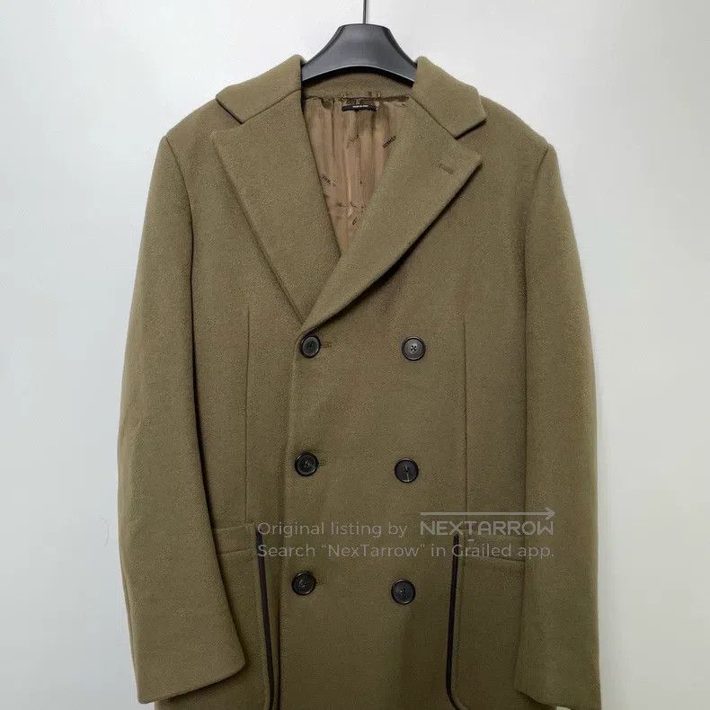 Hermes Hermes Long Double-breasted Coat Jacket Size US M / EU 48-50 / 2 - 2 Thumbnail