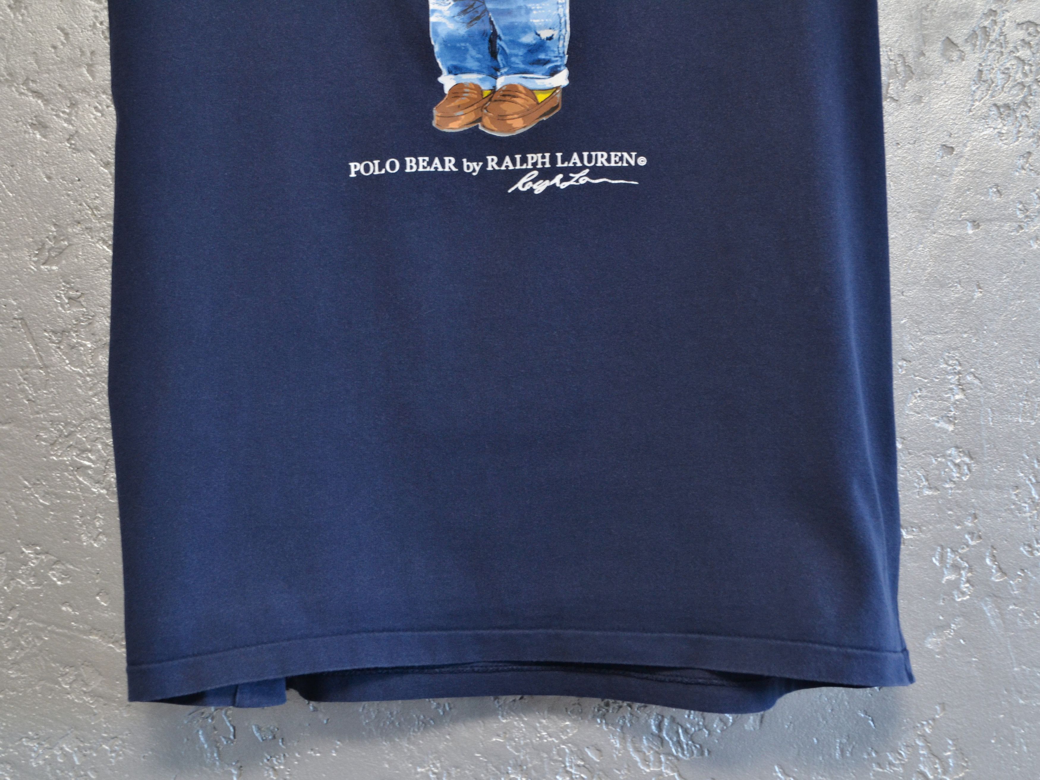 Polo Ralph Lauren Ralph Lauren Polo Bear Blue Short Sleeve T-Shirt Graphic Size US M / EU 48-50 / 2 - 5 Thumbnail