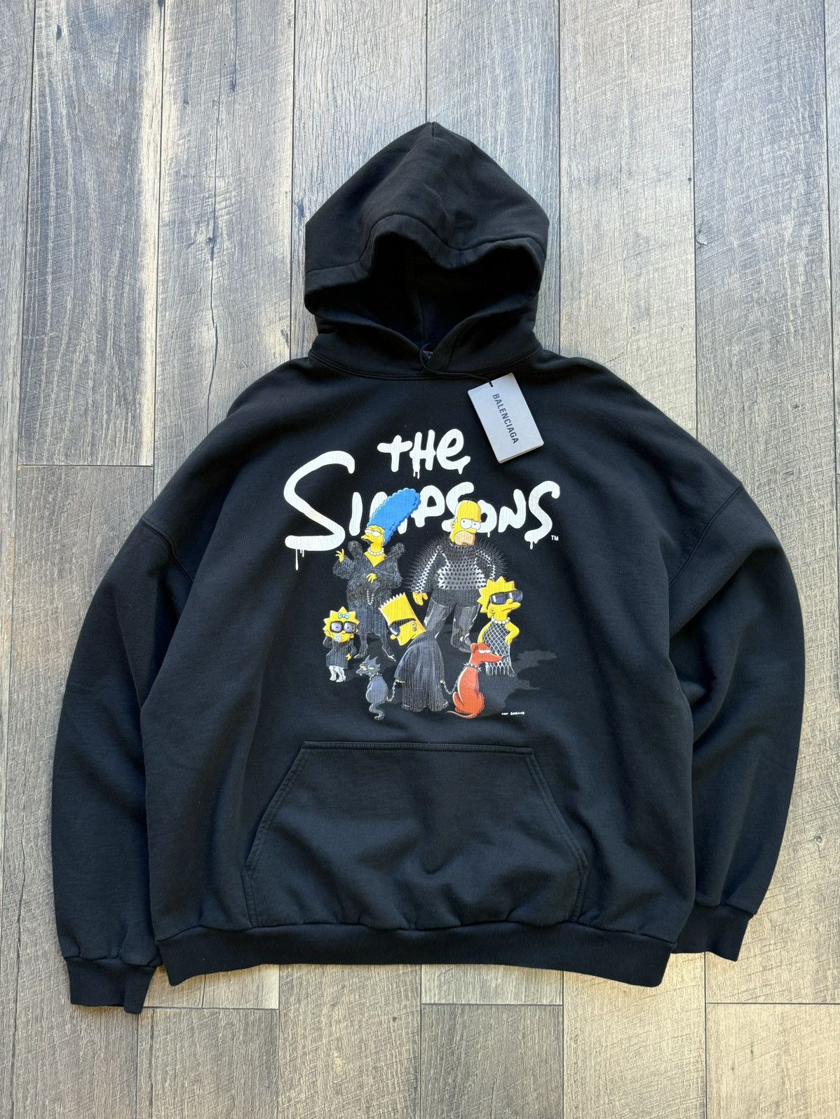 Balenciaga Simpson Hoodie | Grailed