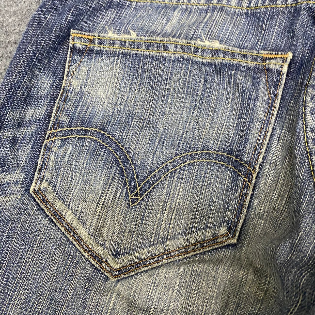Levi's Vintage Levis 511 Slim Distressed Denim Size US 33 - 13 Thumbnail