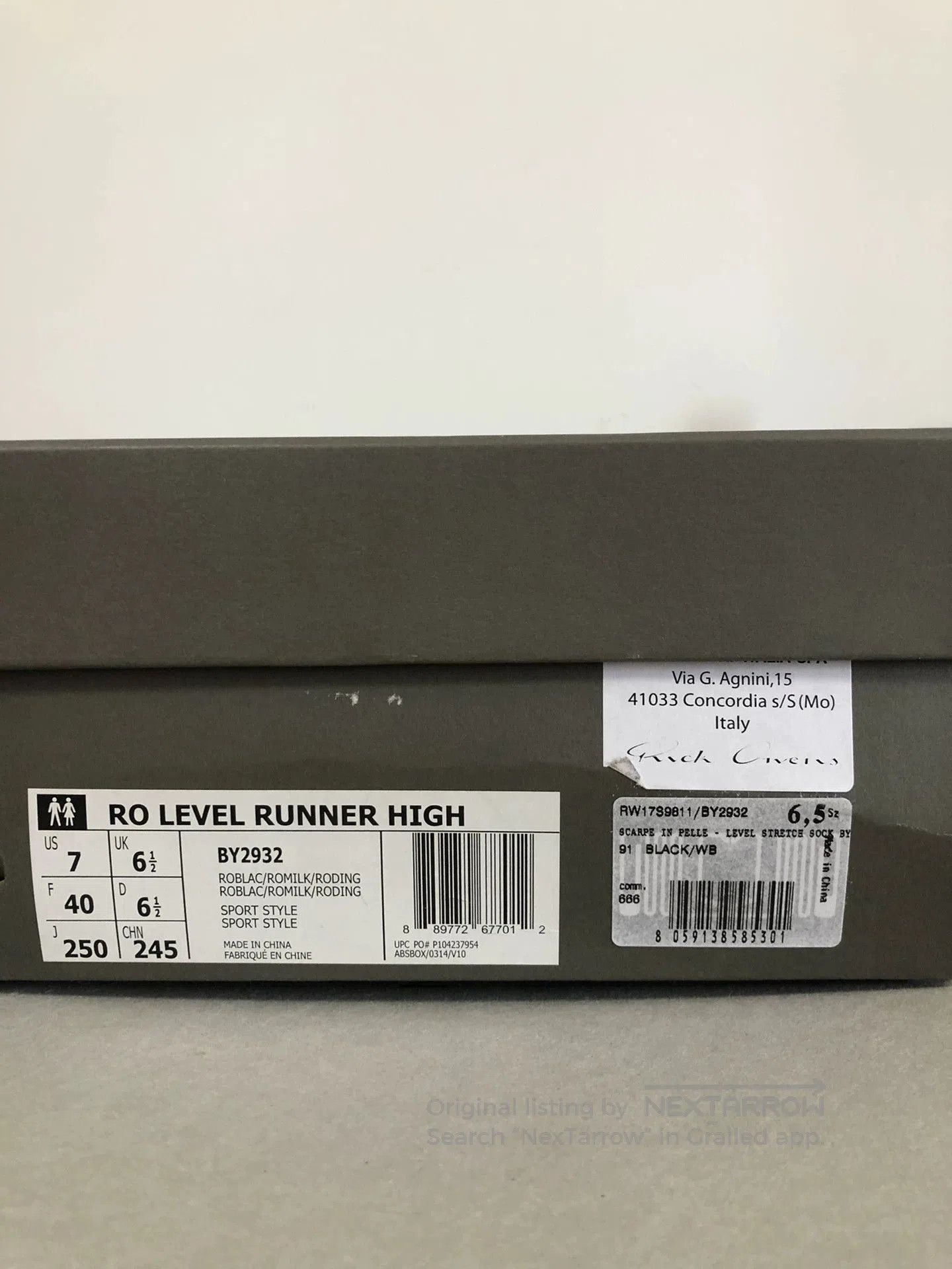 Rick Owens Rick Owens RO Collaboration Mid. Size US 8.5 / EU 41-42 - 5 Thumbnail