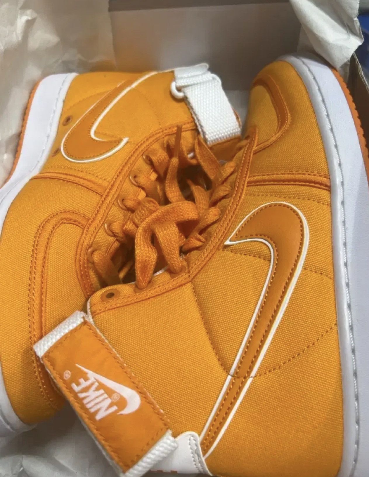 Nike Nike Vandal High Supreme Orange Canvas Doc Brown Size US 8 / EU 41 - 10 Thumbnail
