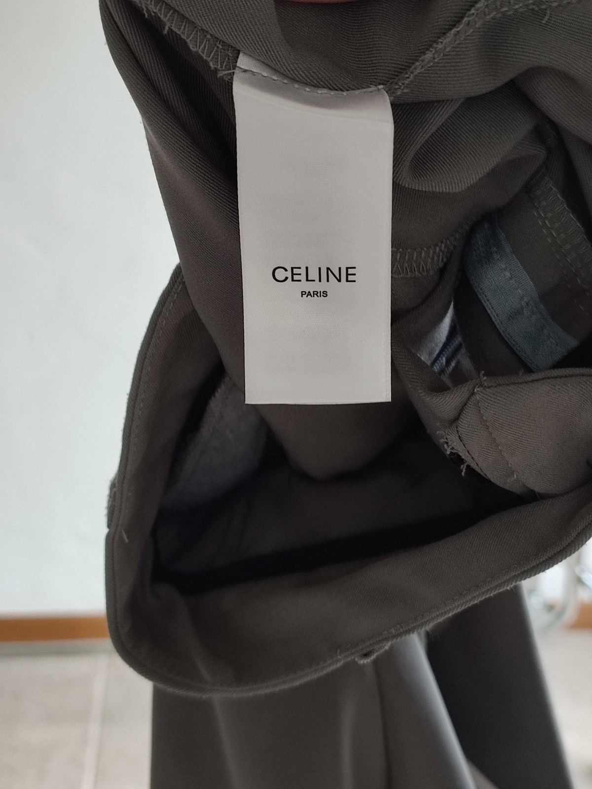 Celine Elegant straight leg pants Celine Size 24" / US 00 / IT 34 - 5 Thumbnail