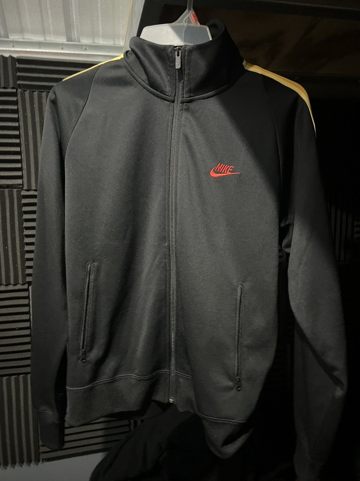 Nike Nike Black Track Sweater Size US L / EU 52-54 / 3 - 1 Thumbnail