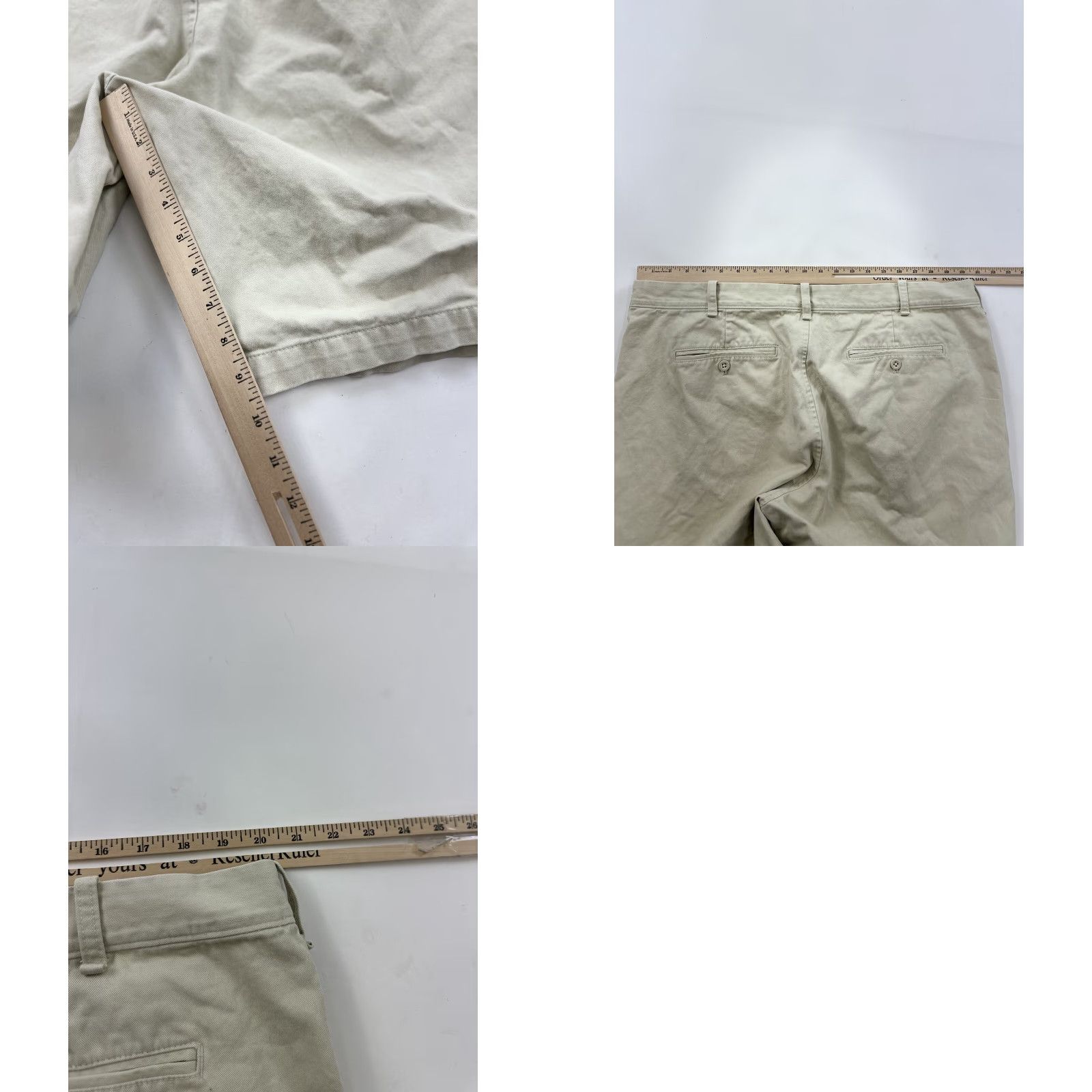 Eddie Bauer VINTAGE Eddie Bauer Shorts Men 42 Khaki Chino Hiking Trail Golf Safari Beige Solid Pockets 10in Inseam Classic Flat Front Mens Size US 42 / EU 58 - 8 Thumbnail