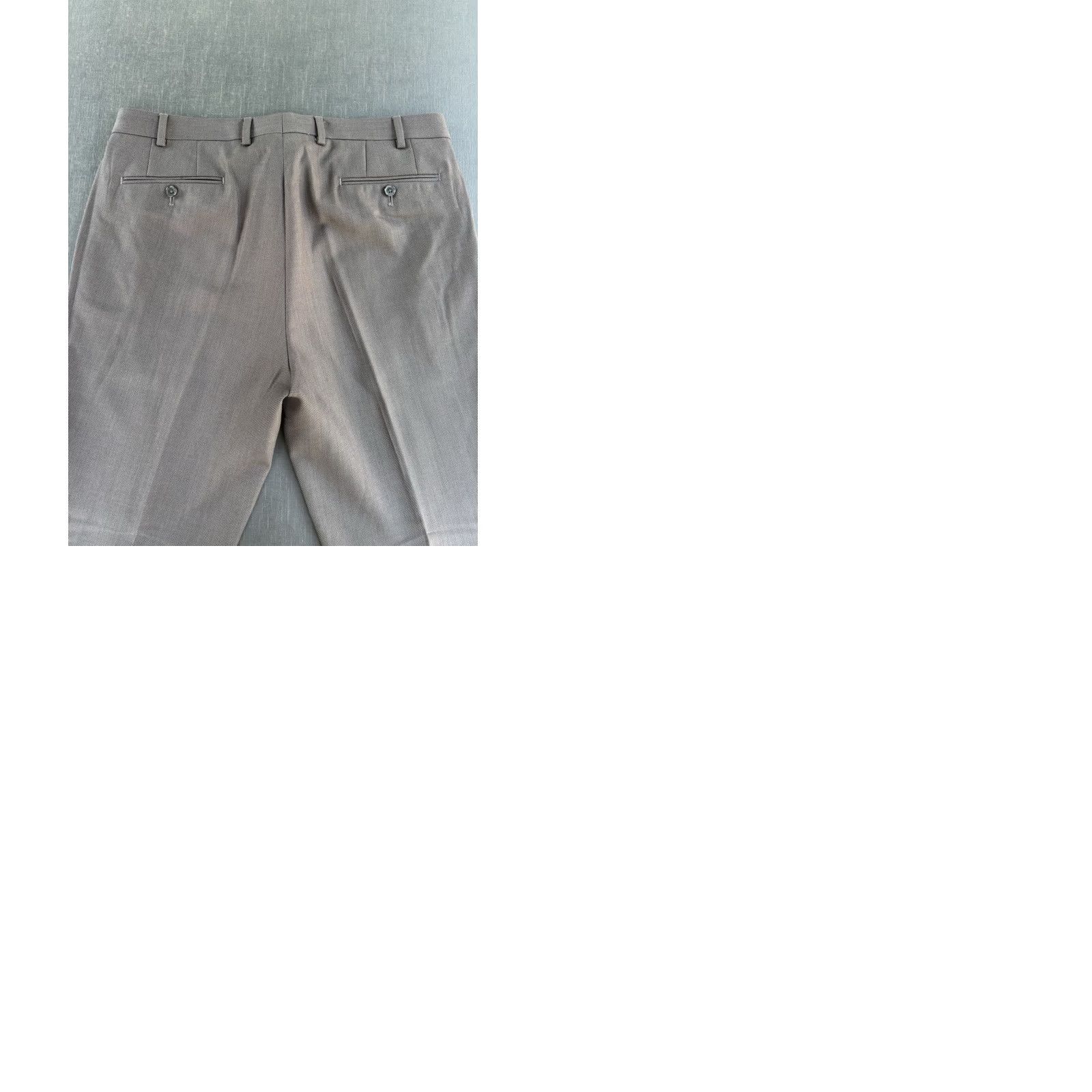 Ralph Lauren Ralph Lauren Suit 3 Piece Brown Wool 42R 2-Button Single-Breasted Jacket/Blazer/Vest/Pants 36x29 Mens Reg Professionals Wedding Size 42R - 12 Thumbnail