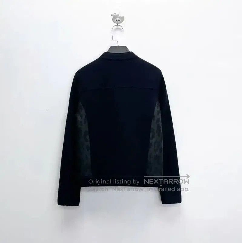 Lanvin Lanvin Women's Black Wool Blend Jacket with Graphic Print . Size S / US 4 / IT 40 - 2 Thumbnail