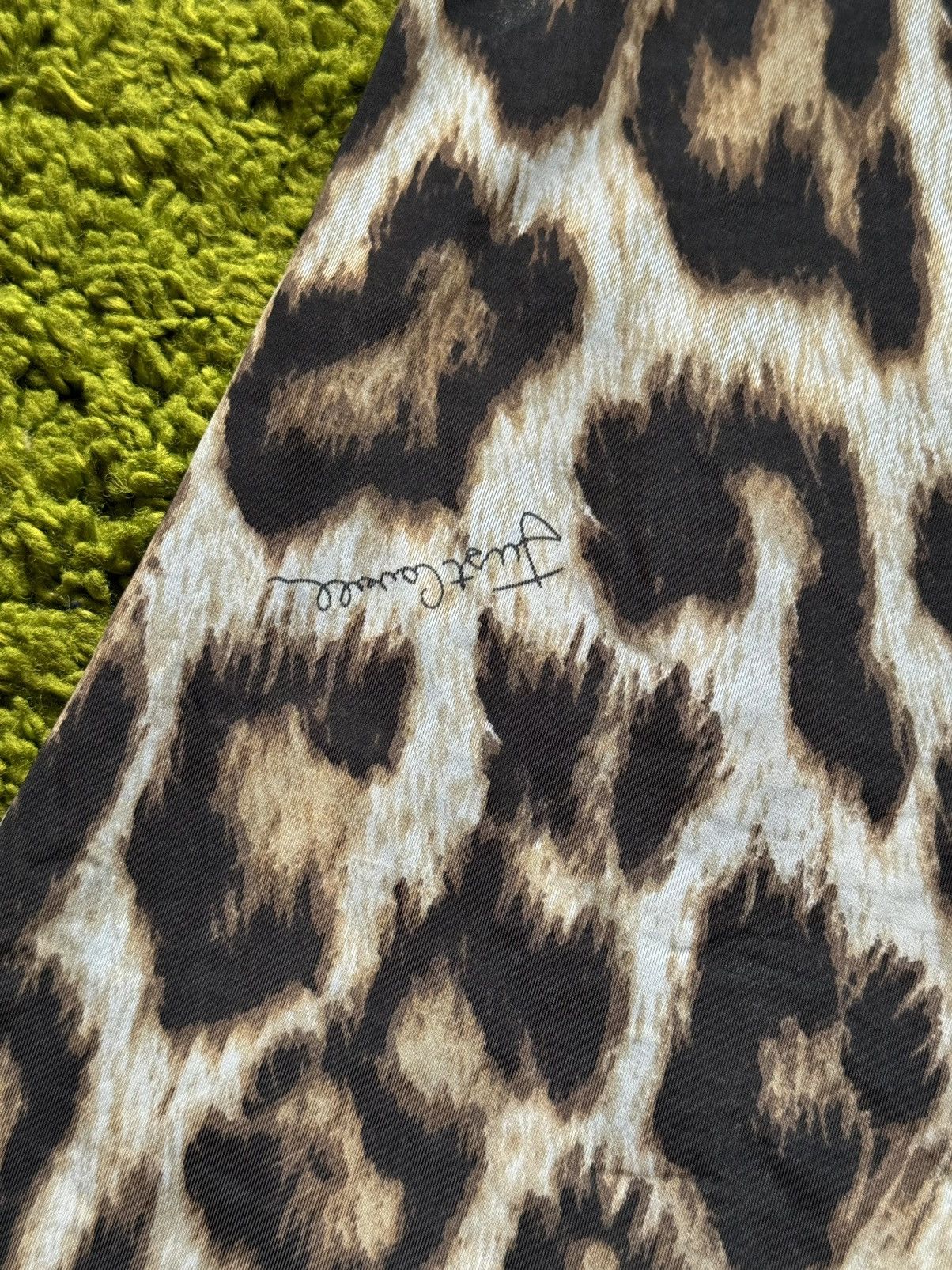 Just Cavalli × Roberto Cavalli Just Cavalli 2000s vintage archive Y2K mesh leopard tank top Size M / US 6-8 / IT 42-44 - 3 Thumbnail