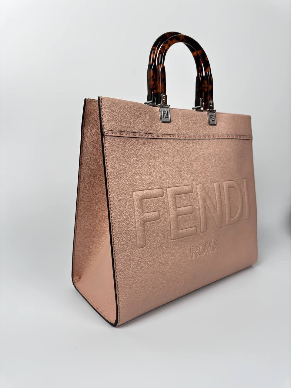 Fendi Fendi Sunshine Leather tote bag Size ONE SIZE - 2 Thumbnail
