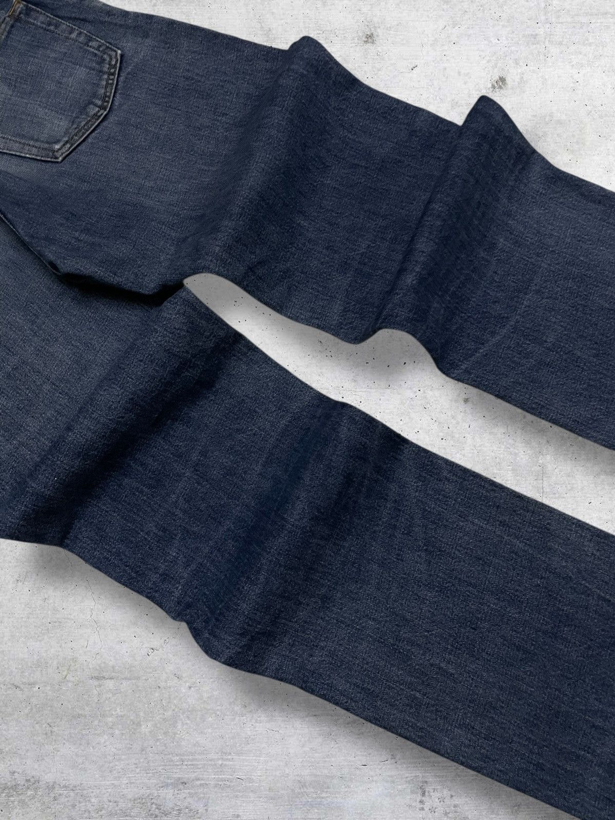 Helmut Lang VINTAGE HELMUT LANG 1998 DISTRESSED BLUE WASHED OG DENIM Size US 30 / EU 46 - 14 Thumbnail