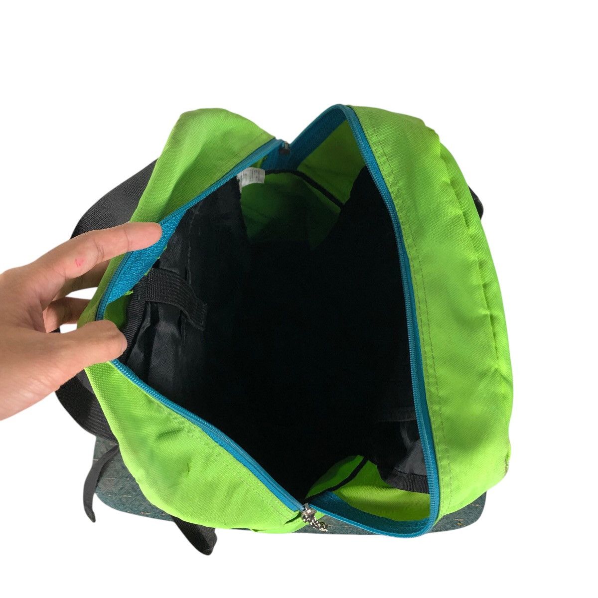 Adidas 📌Vintage Bag Pack Adidas Cordura Fabric Big Logo Size ONE SIZE - 11 Thumbnail