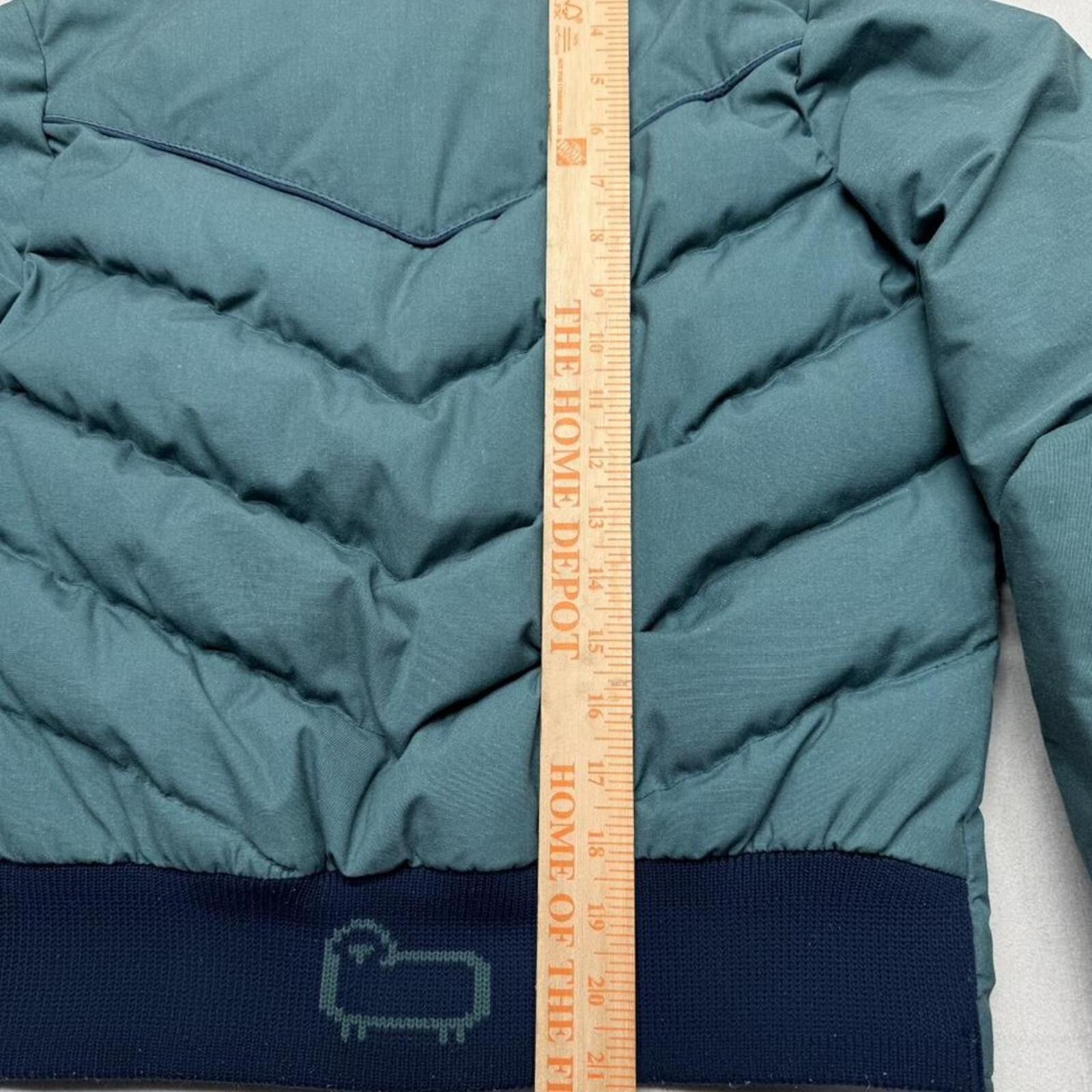 Woolrich Woolen Mills Vintage 80s Woolrich Woman blue puffer jacket Size S / US 4 / IT 40 - 4 Thumbnail