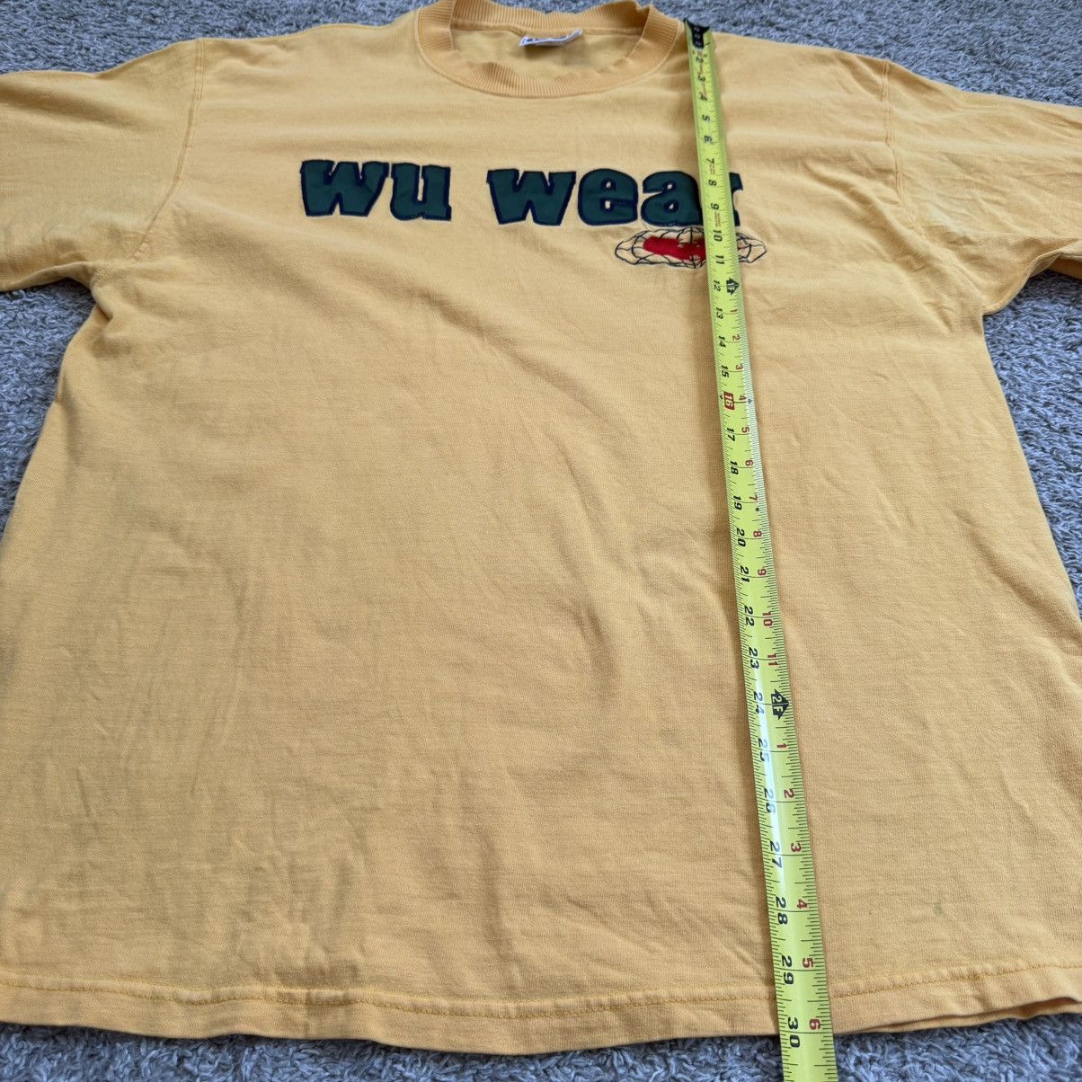Wu-Tang Clan 🔴Wu-Wear Shirt Size XL Wu-Tang Vintage Yellow Longsleeves Size US XL / EU 56 / 4 - 9 Thumbnail