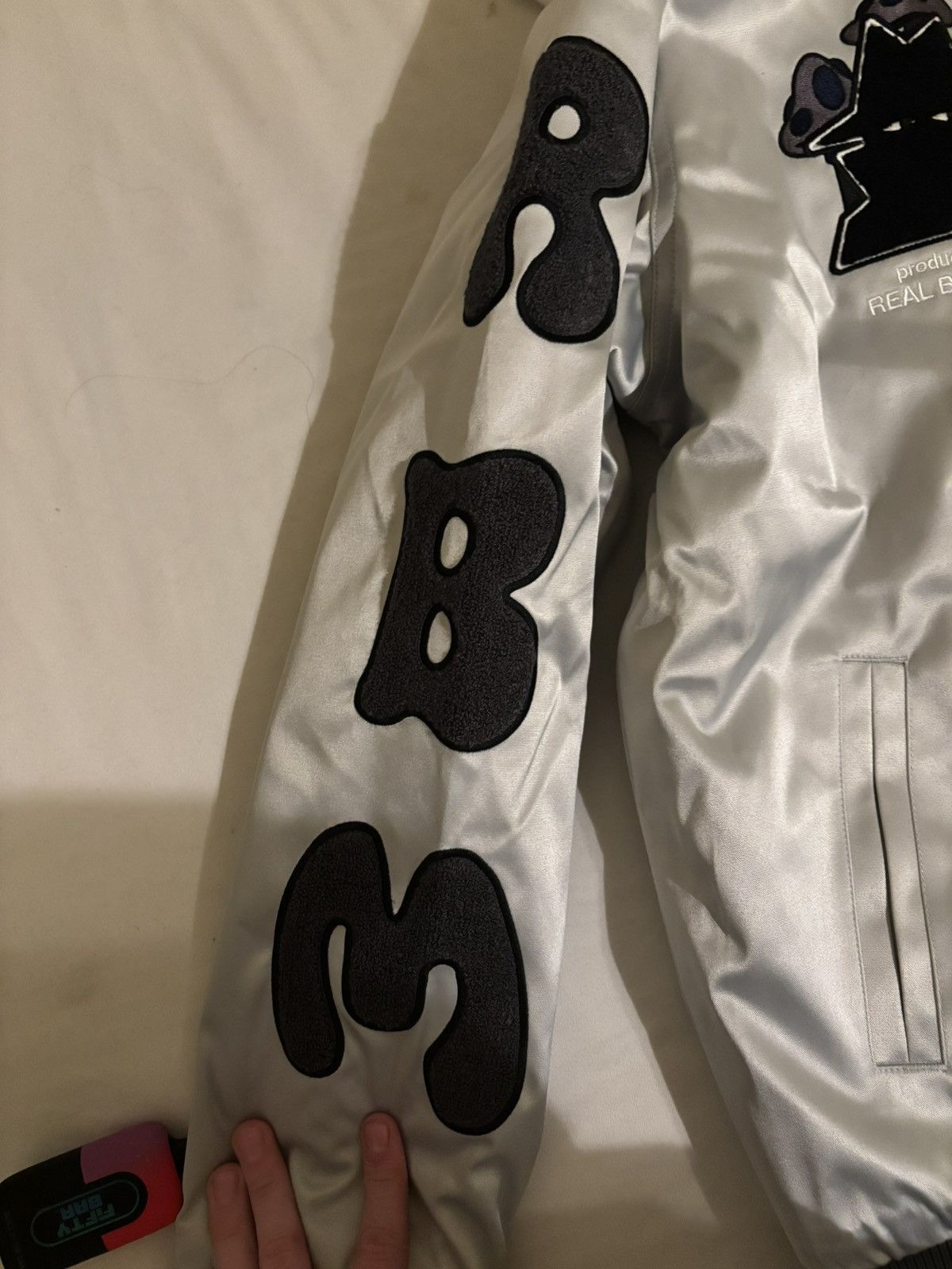 Real Bad Man Real Bad Man Varsity Bomber Size US L / EU 52-54 / 3 - 3 Thumbnail