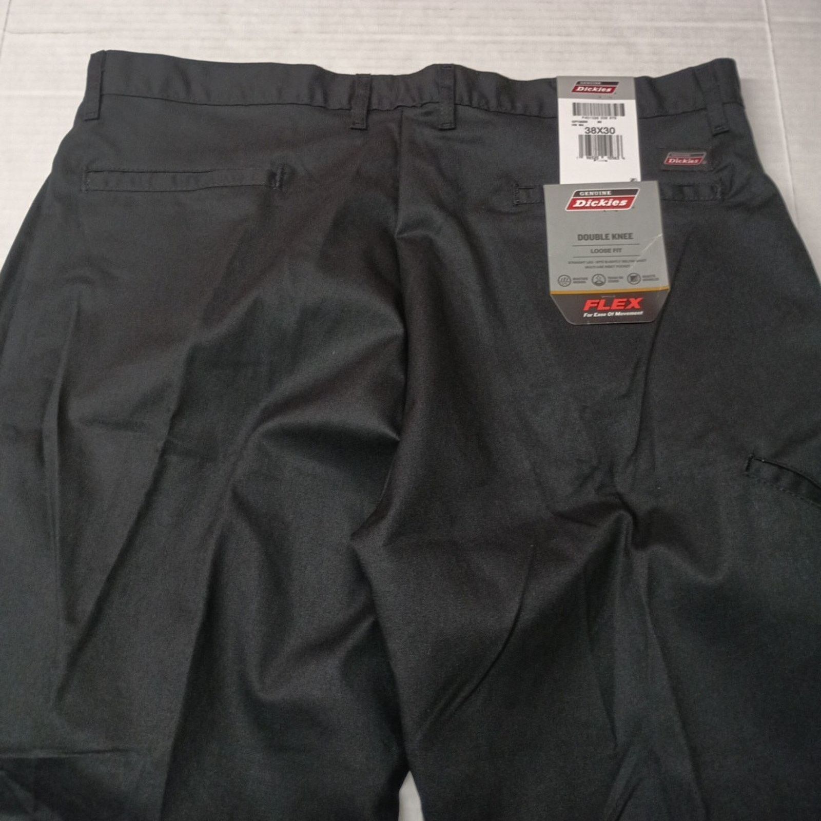 Dickies Dickies Loose Fit Double Knee Work Pants Men's 38x30 Black Size US 38 / EU 54 - 7 Thumbnail