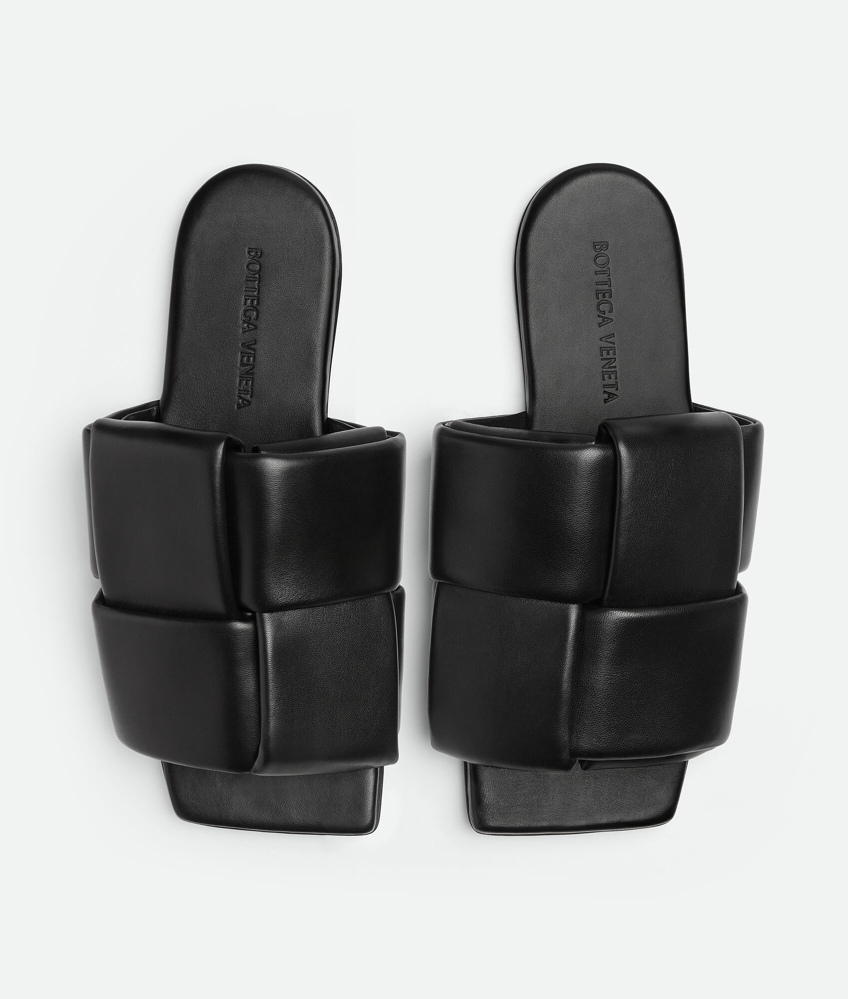 Bottega Veneta o1bcso1str0225 Patch Mules in Black Size US 11 / EU 44 - 4 Thumbnail