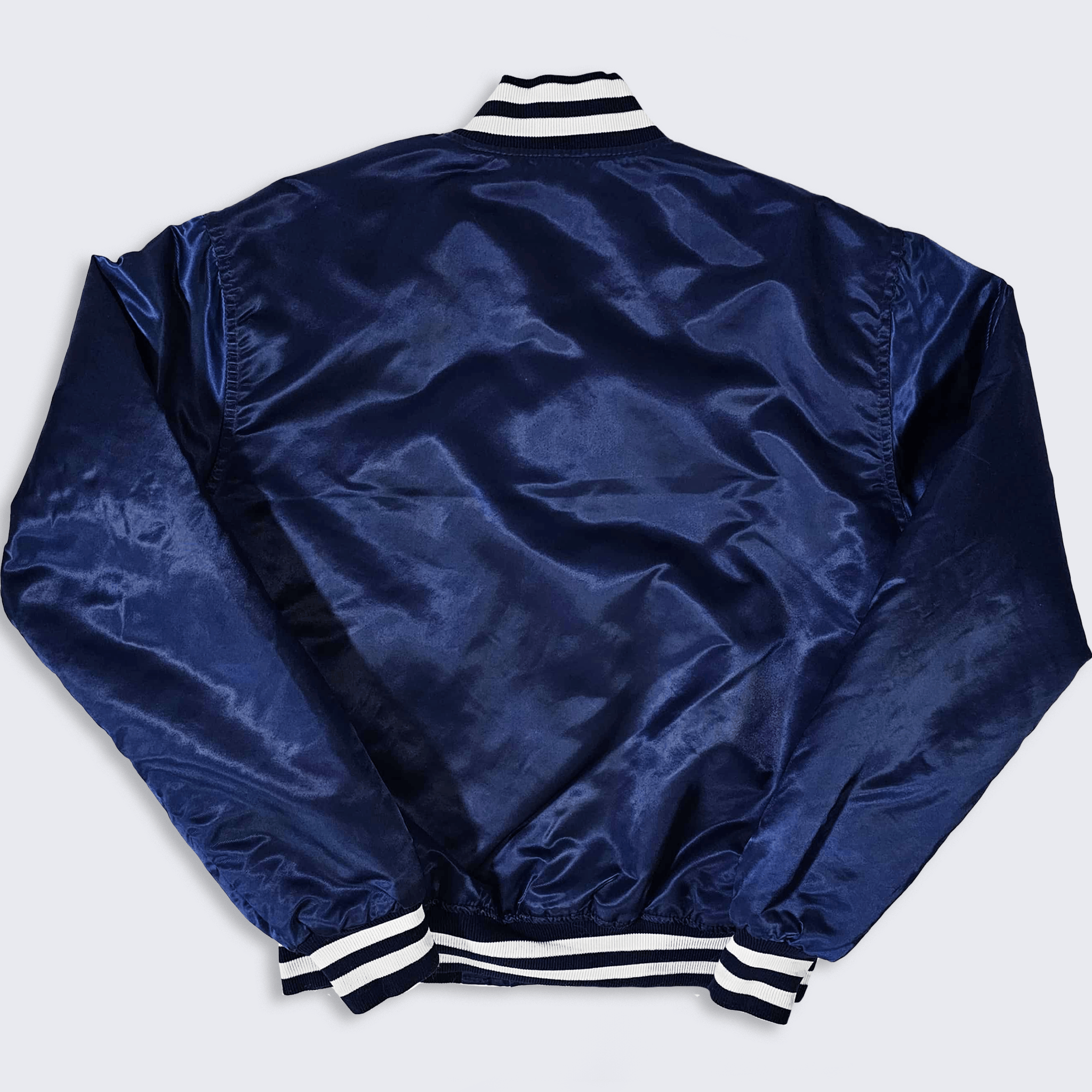 Starter Penn State Nittany Lions Vintage 80s Satin Bomber Jacket Size US L / EU 52-54 / 3 - 2 Thumbnail