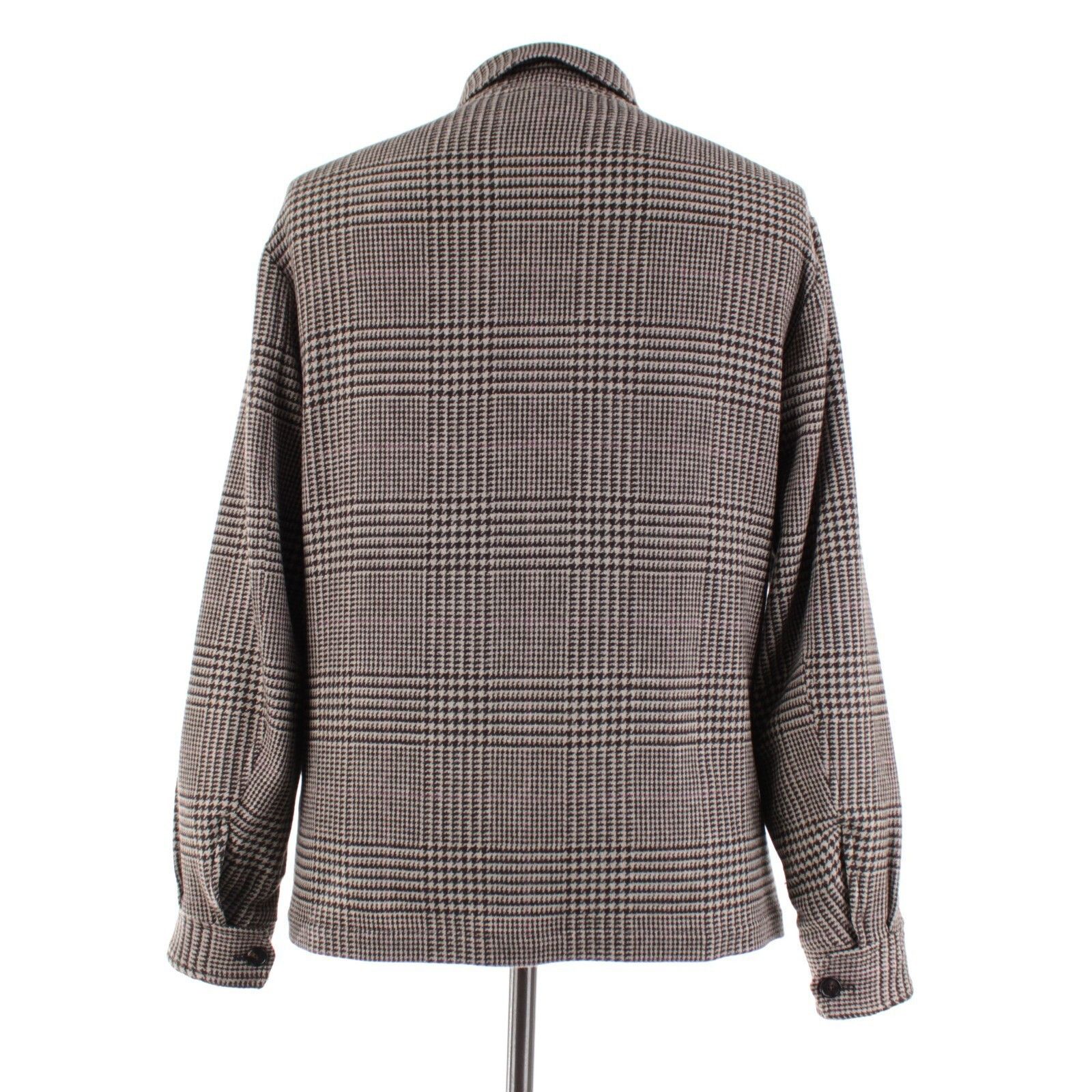 SARTORIO Sartorio Overshirt Size M US In Brown Wool Blend Size US M / EU 48-50 / 2 - 5 Thumbnail