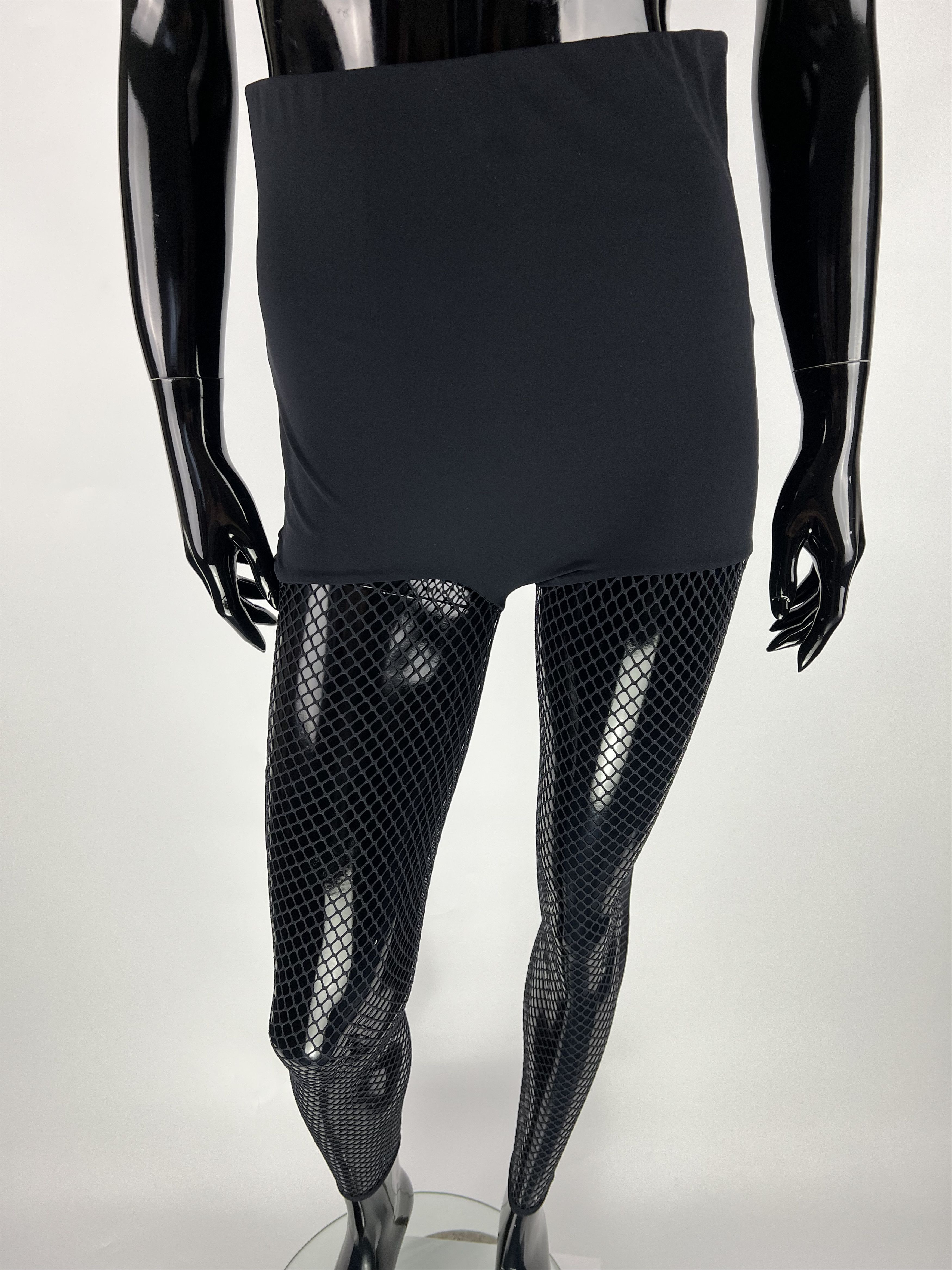 Designer Oroblu Mesh Leggings Size M Size 28" / US 6 / IT 42 - 6 Thumbnail
