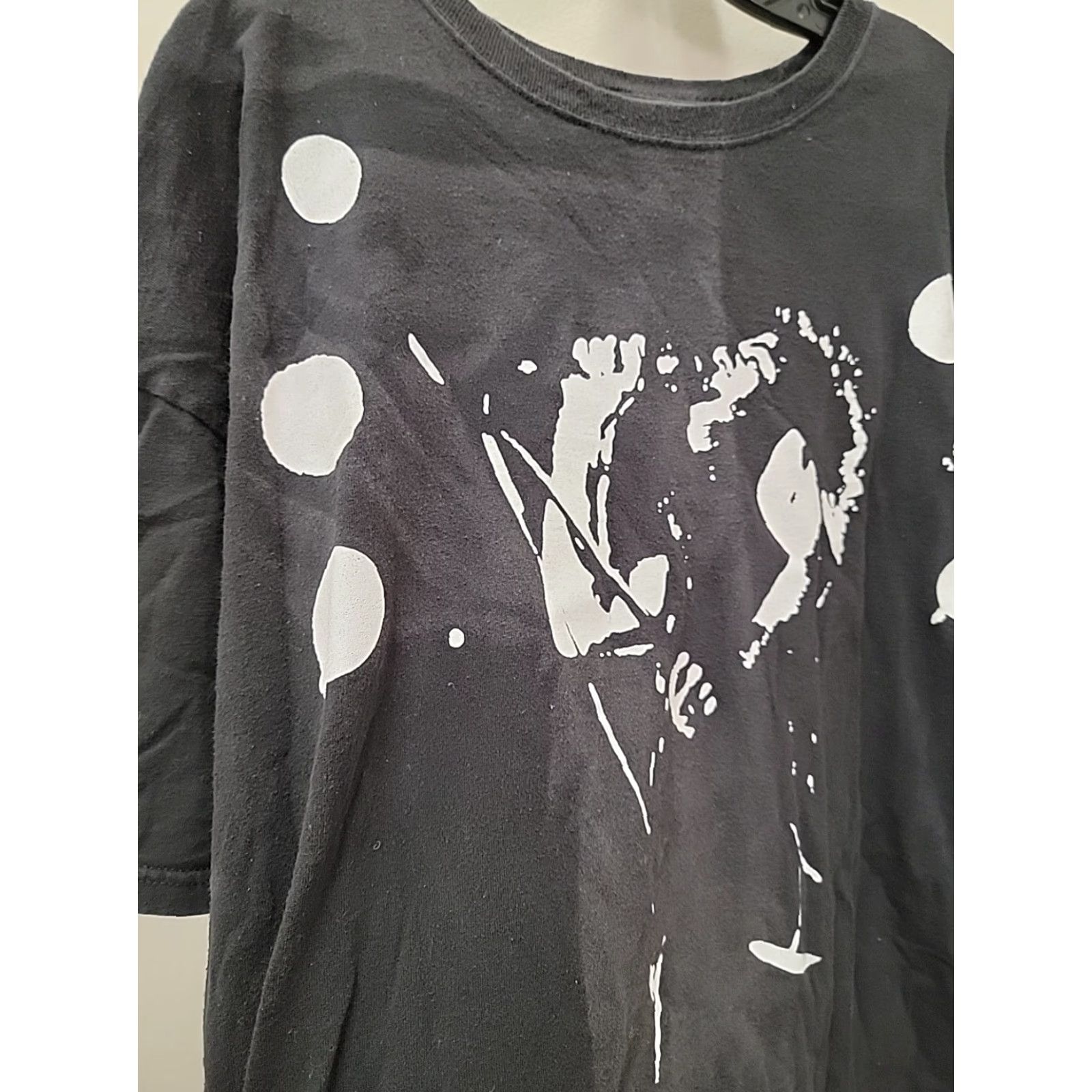 Hanes VINTAGE Ronnie James Dio Memorial Funeral Shirt 2XL Black Graphic Tee Men Shirt Black Rock Metal 90s Mens Size US XXL / EU 58 / 5 - 6 Thumbnail