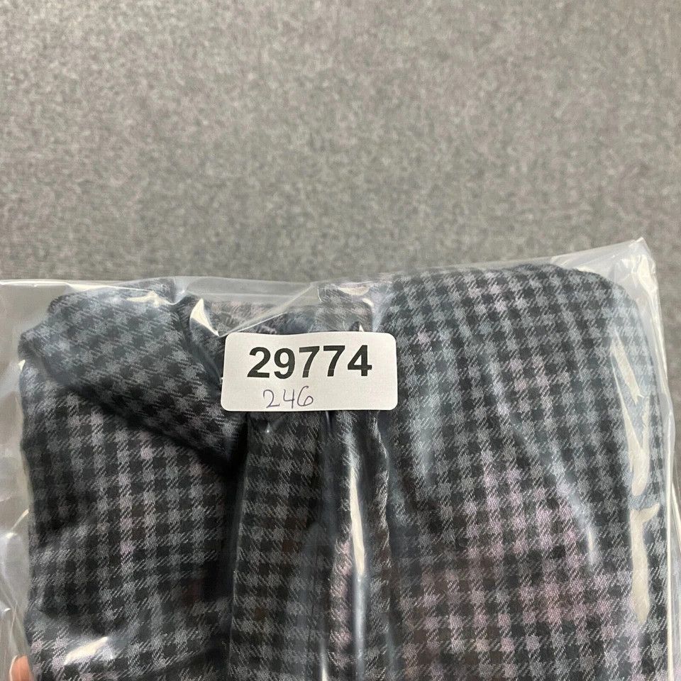 Obey Obey Flannel Shirt Women's XS Gingham Tie Dye Top Button Up Size XS / US 0-2 / IT 36-38 - 9 Thumbnail