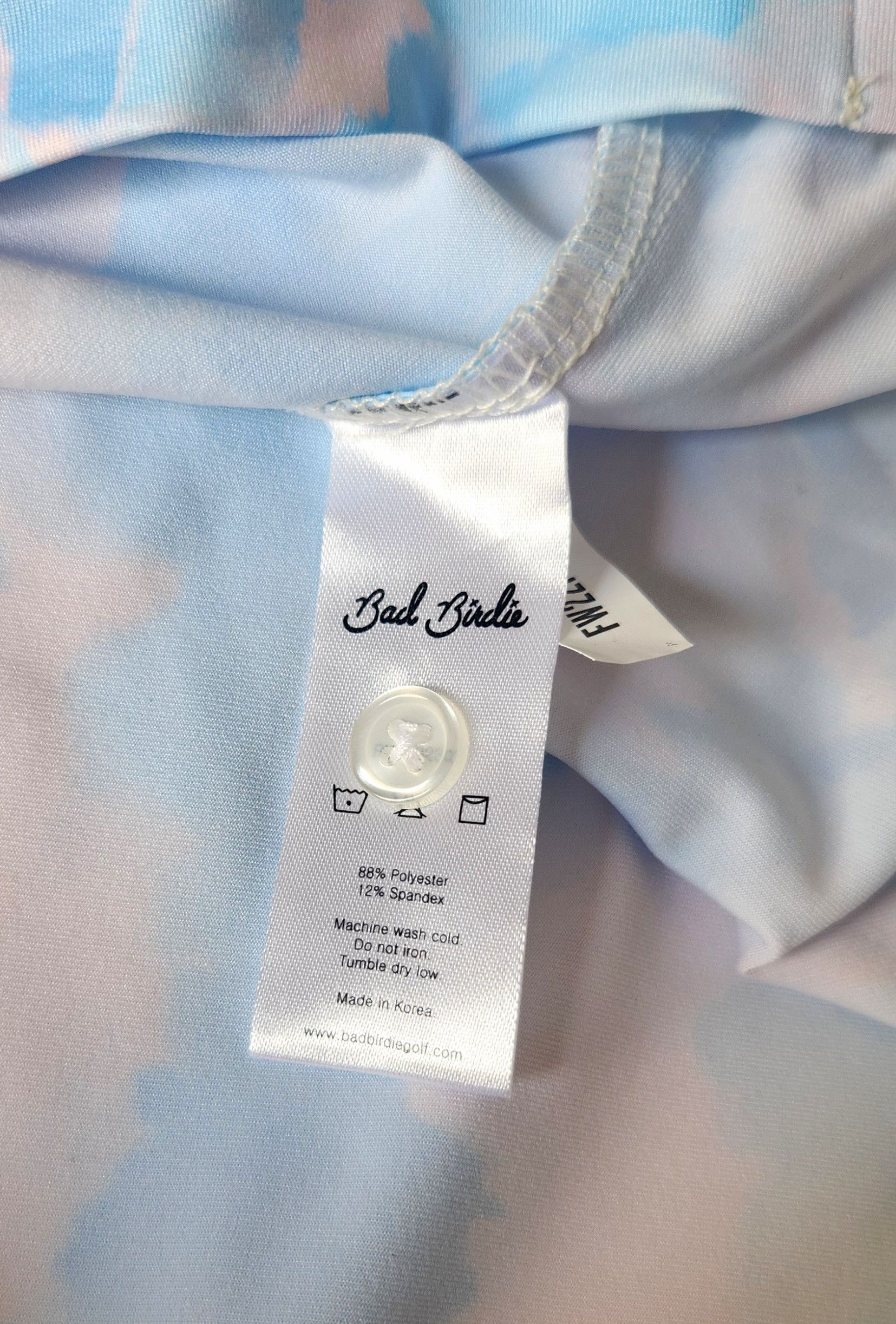 Bad Birdie Bad Birdie Cotton Caddy Golf Polo XL watercolor multicolored Size US XL / EU 56 / 4 - 9 Thumbnail