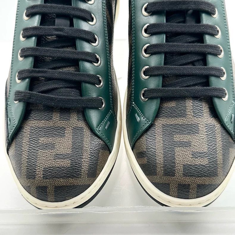 Fendi Fendi Colorful Logo LaceUp Sneakers Size US 9.5 / EU 42-43 - 6 Thumbnail