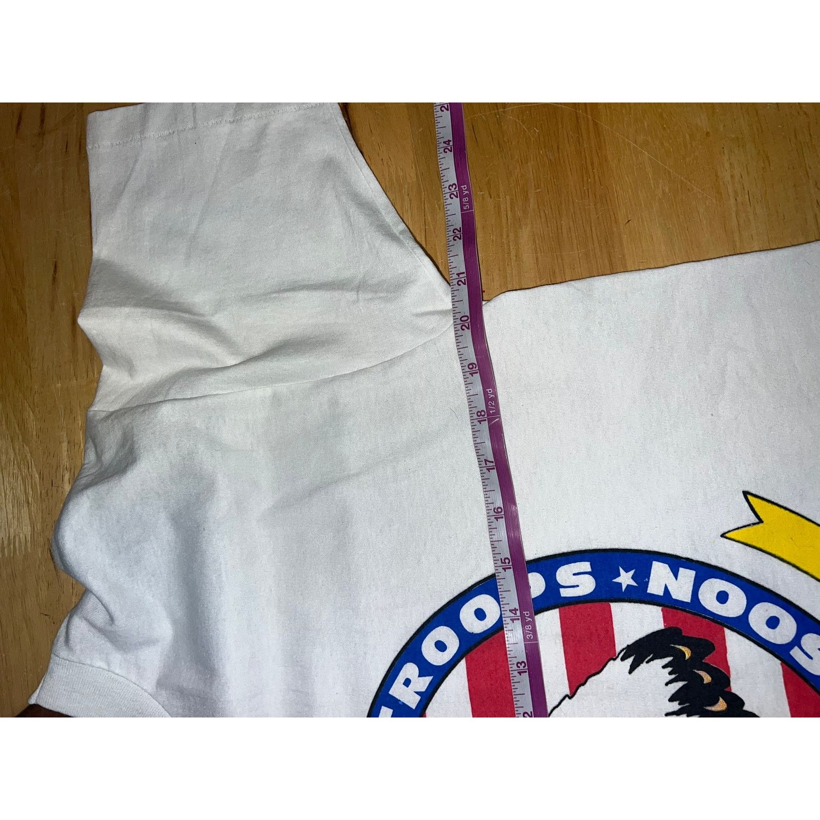 Hanes Vintage Love Our Troops Shirt Come Home Soon Tee 90s VTG L Size US L / EU 52-54 / 3 - 8 Thumbnail