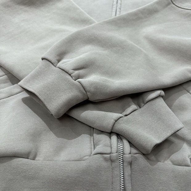 Japanese Brand Zippered Fleece Hoodie Rare Design Pocket Size US M / EU 48-50 / 2 - 6 Thumbnail