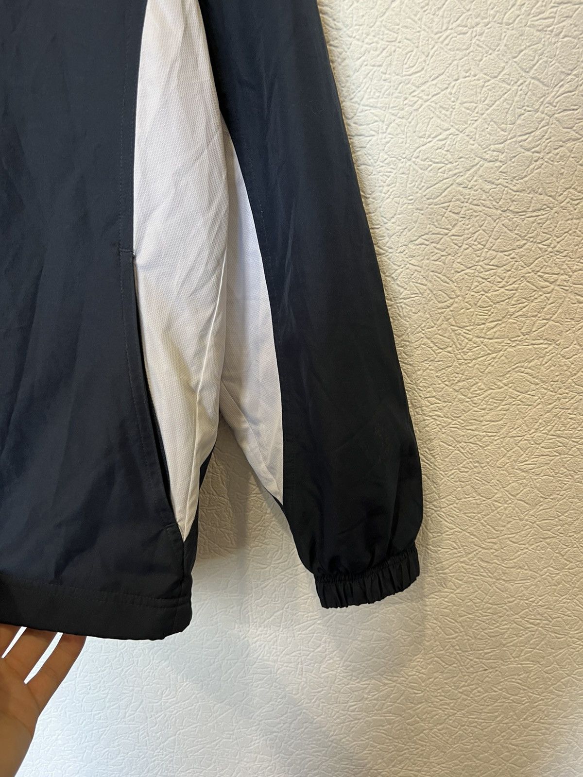 Sergio Tacchini Sergio Tacchini Vintage Blue Track Zip 90s Nylon Top Size US S / EU 44-46 / 1 - 5 Thumbnail