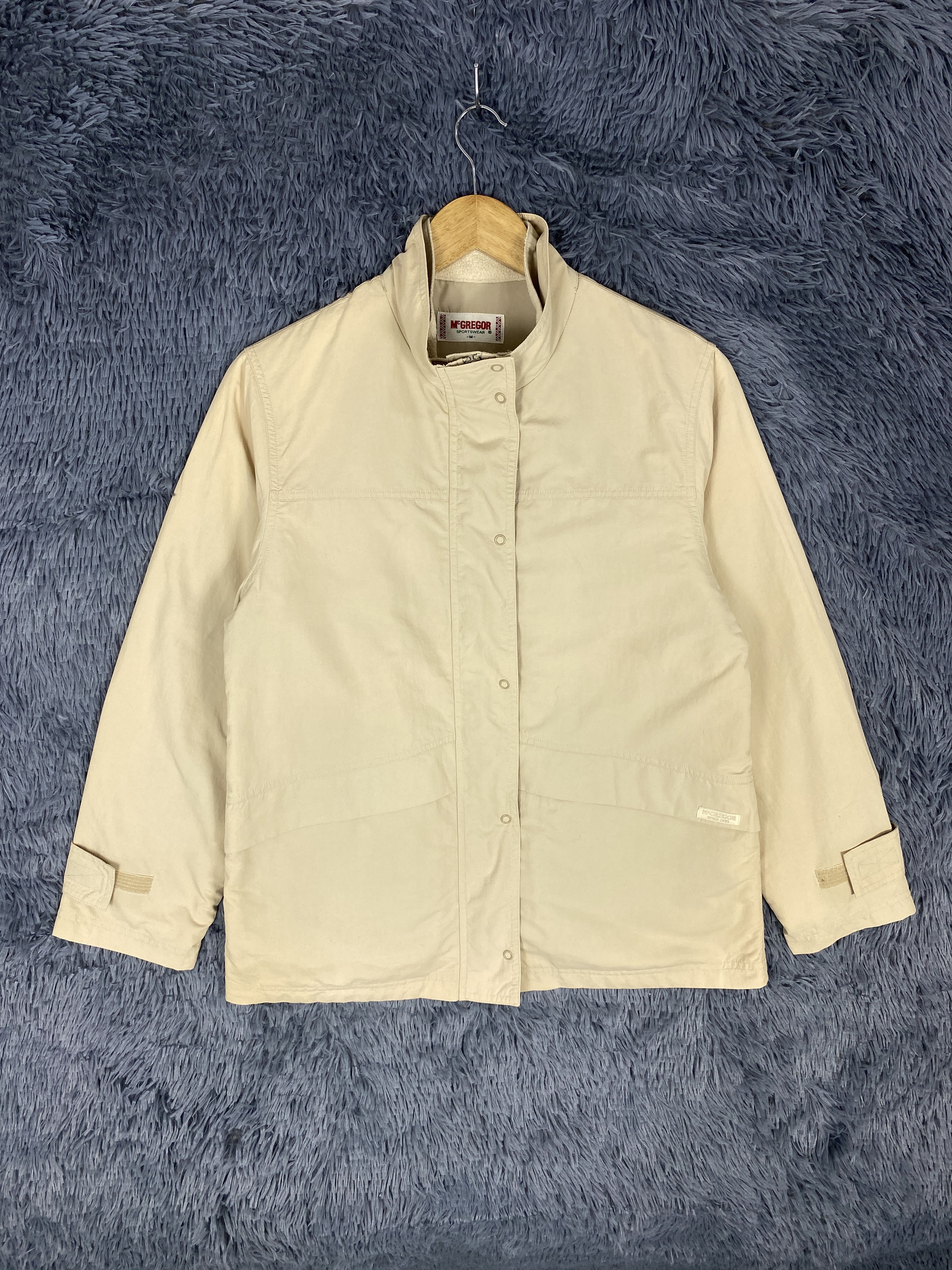 McGregor Vintage McGregor Fleece Lining Jacket Size US S / EU 44-46 / 1 - 1 Thumbnail