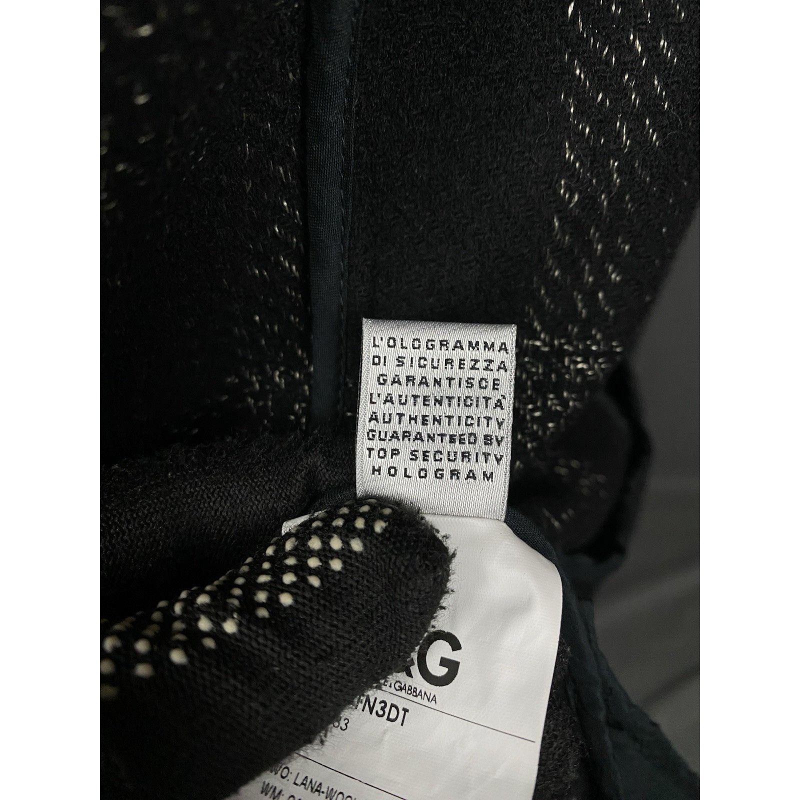 Dolce & Gabbana Dolce&Gabbana Women's Black Checked Wool Double Breasted Coa Size S / US 4 / IT 40 - 11 Thumbnail