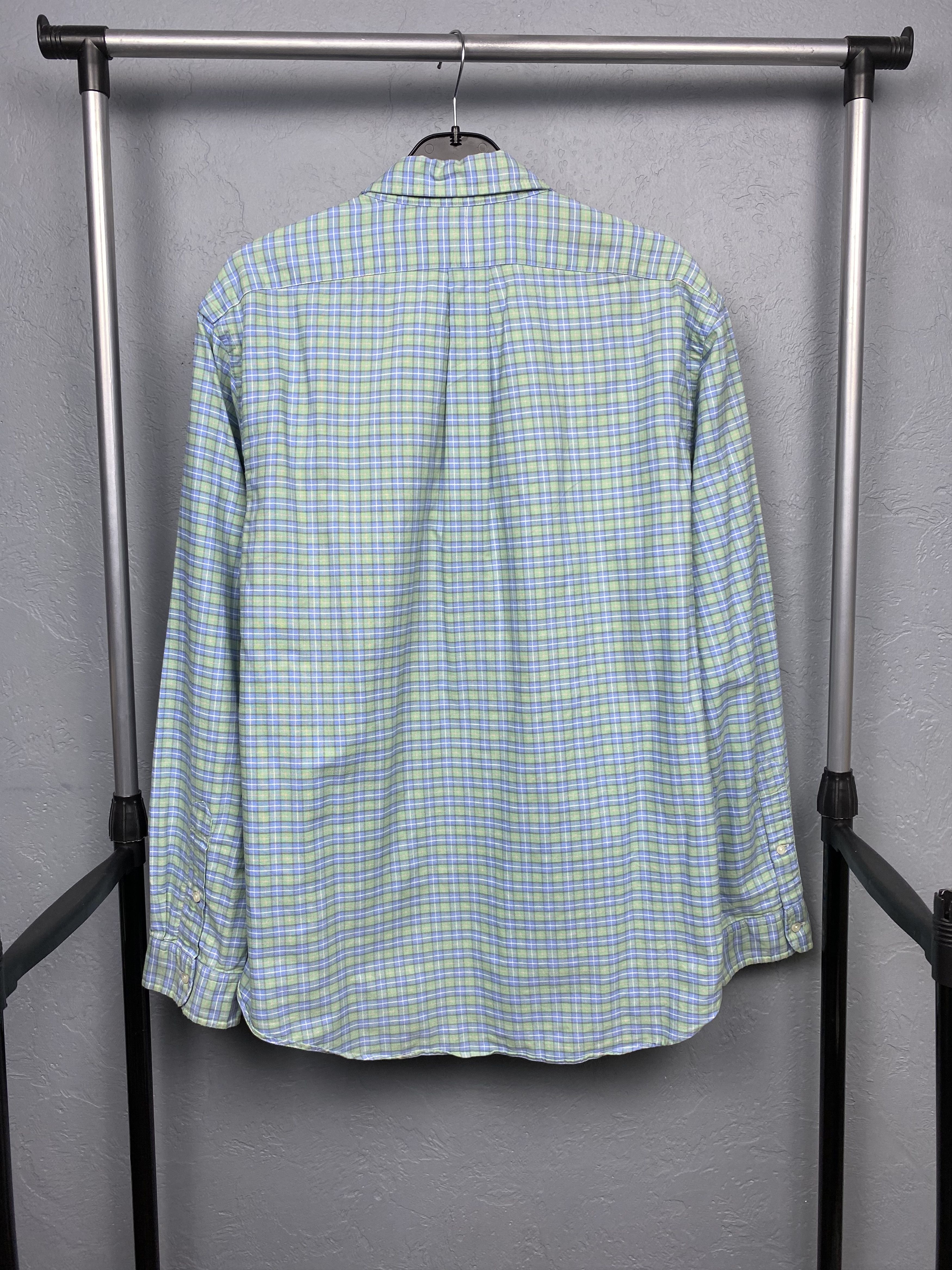 Polo Ralph Lauren Polo Ralph Lauren Vintage Mens Heavy Cotton Plaid Shirt Size US XL / EU 56 / 4 - 7 Thumbnail