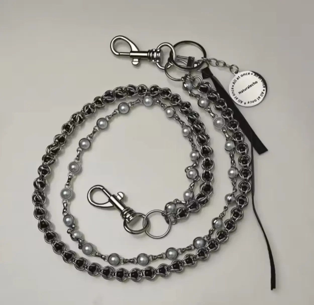 Japanese Brand × Jewelry Titanium Steel Clamp Beads Punk Pants Chain Size ONE SIZE - 4 Thumbnail