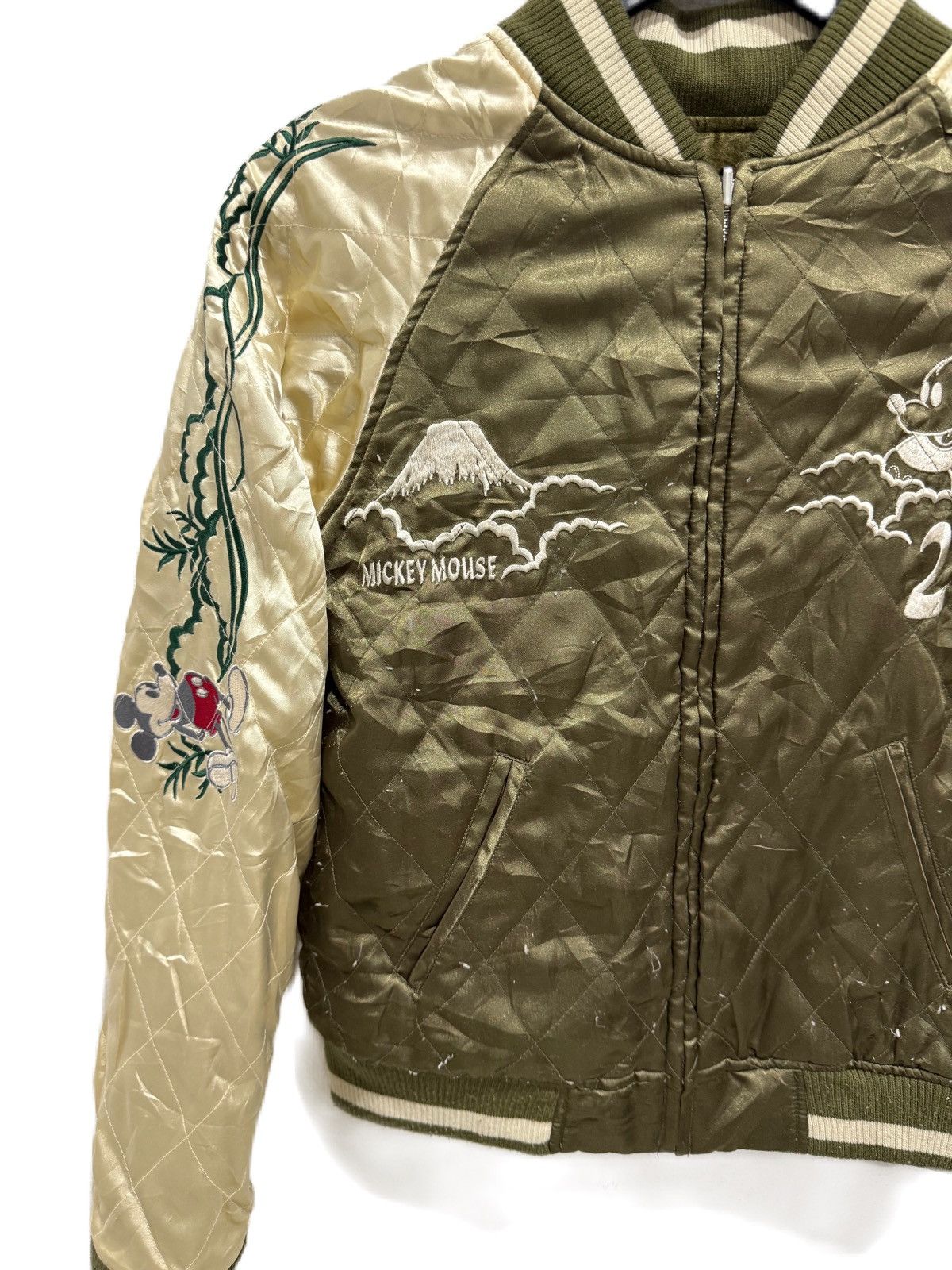 Mickey Mouse Sukajan Mickey Mouse Reversible Mount Fuji Embroidery Size M / US 6-8 / IT 42-44 - 5 Thumbnail