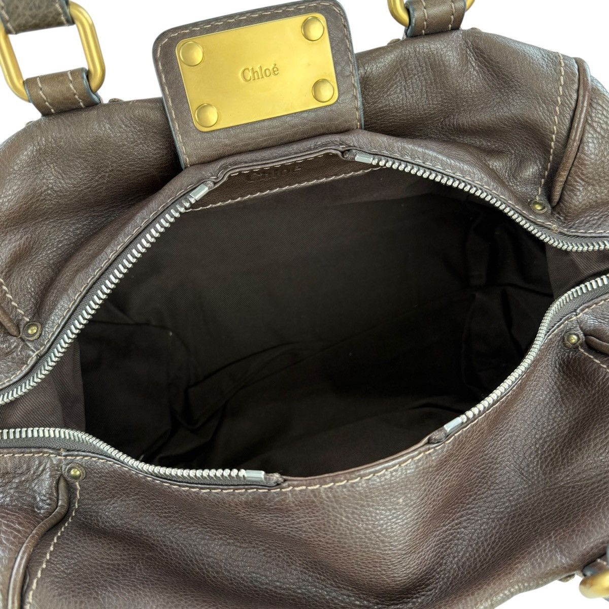 Chloe Chloe Leather Paddington Shoulder Bag Size ONE SIZE - 6 Thumbnail