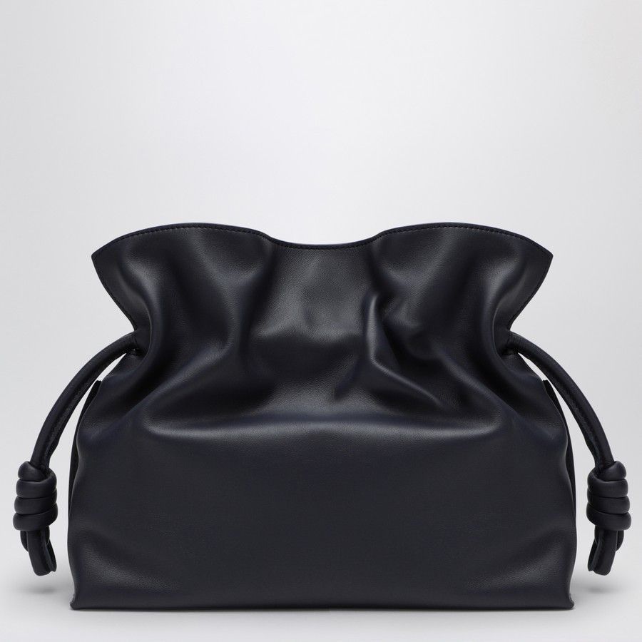 Loewe o1d2blof0824 Size: OS / Medium Flamenco Clutch in Dark Blue Size ONE SIZE - 3 Thumbnail