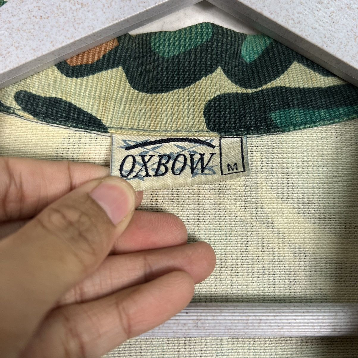 Oxbow 🔥 VINTAGE OXBOW OVER PRINT FLOWER JACKET MADE IN ITALY Size US M / EU 48-50 / 2 - 14 Thumbnail