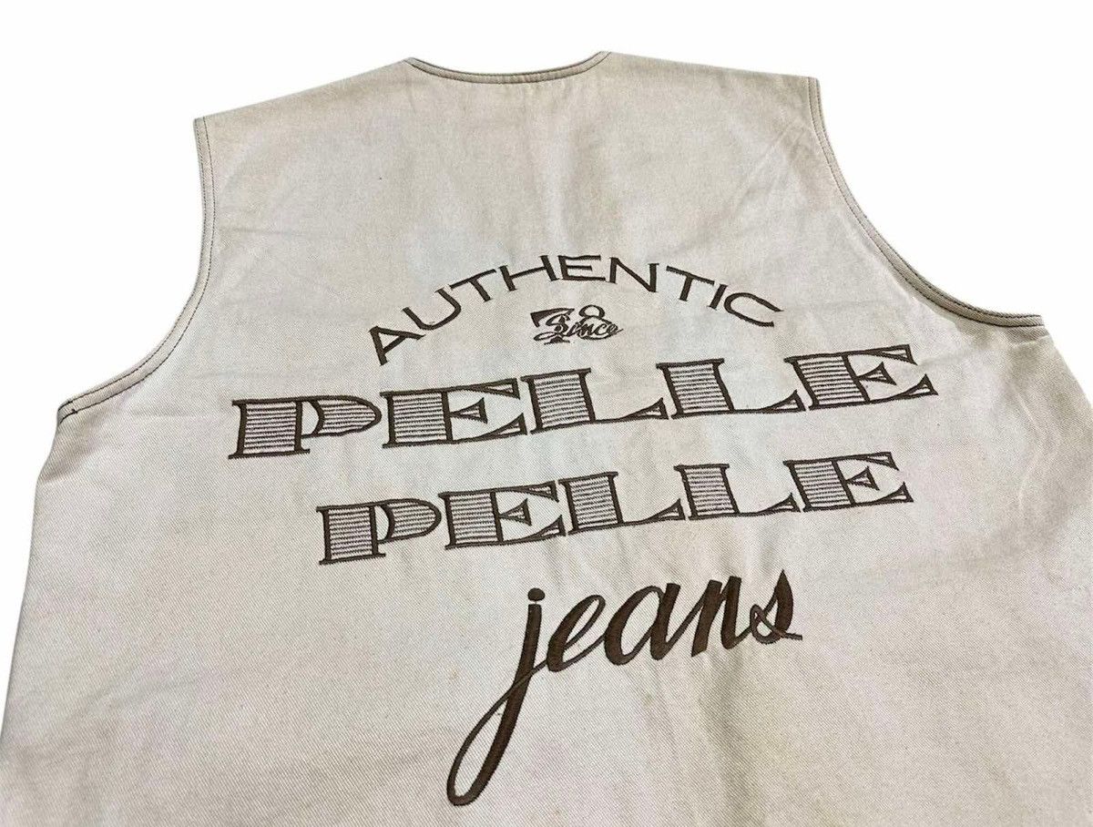 Marc Buchanan × Pelle Pelle 🔥Vintage Marc Buchanan Pelle Pelle Vest Canvas Big Logo Size US L / EU 52-54 / 3 - 2 Thumbnail