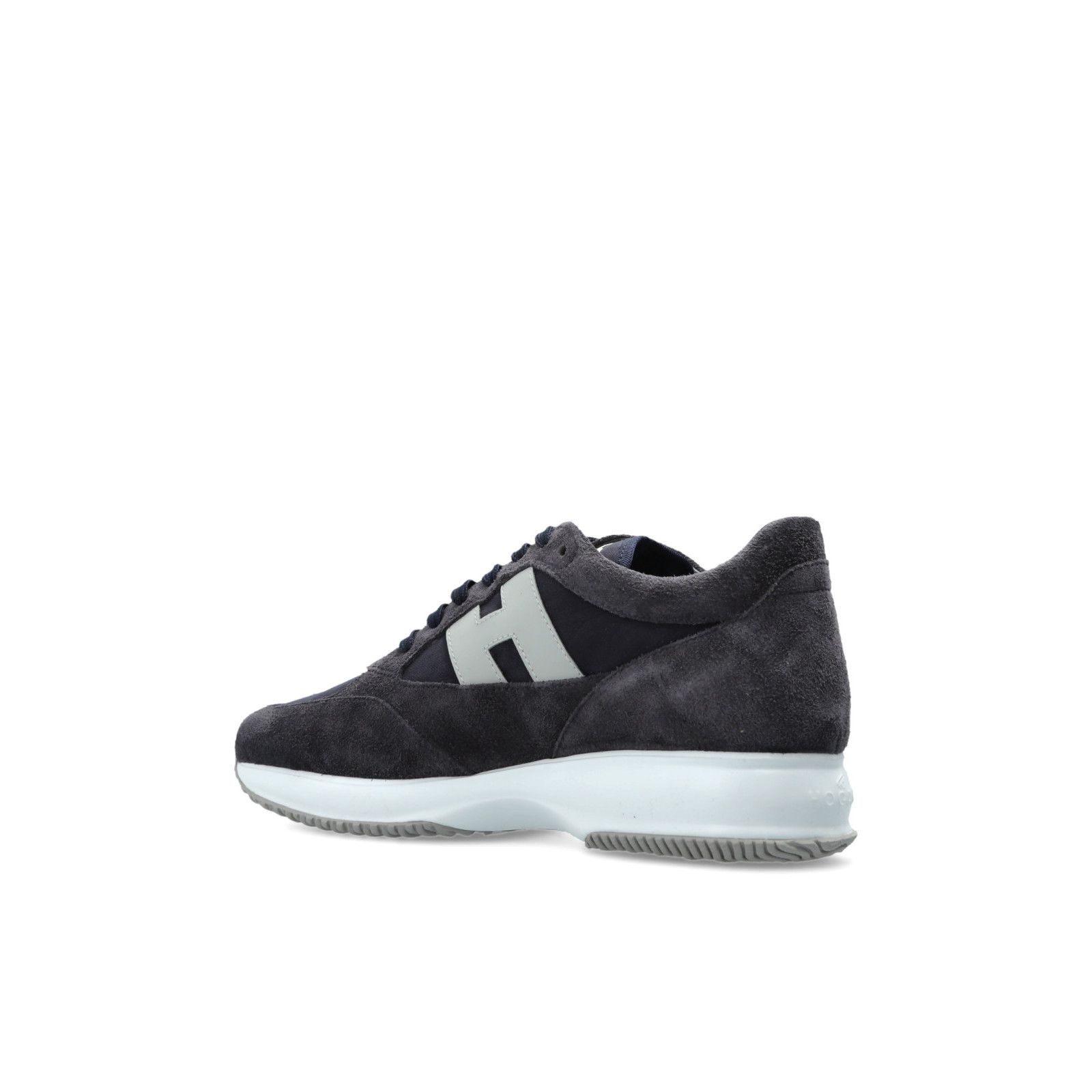 Hogan HOGAN Interactive Navy Blue Suede Sneakers New & Authentic ( Size US 12 / EU 45 - 3 Thumbnail