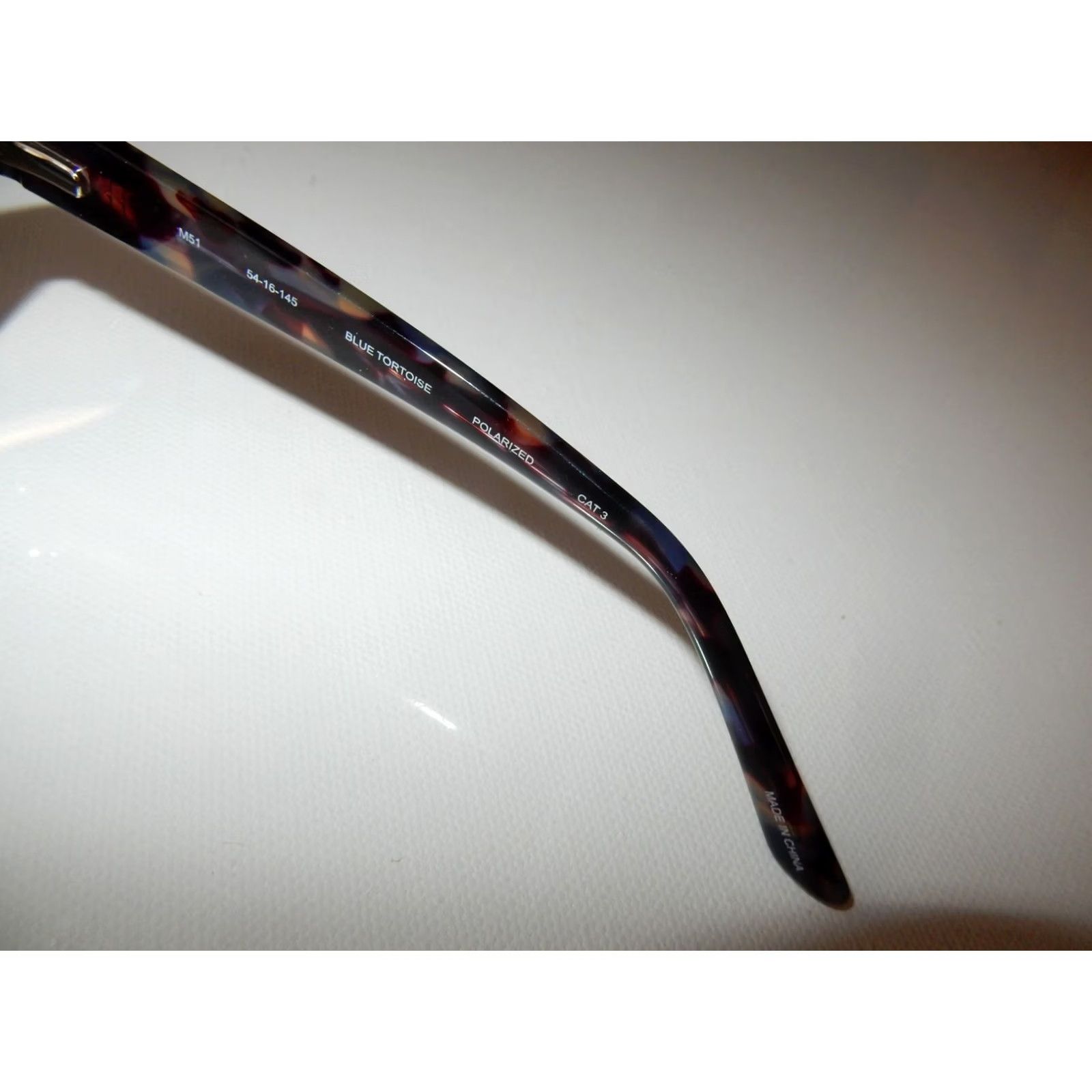 Vintage VINTAGE Kirkland Signature Sunglasses Women Blue Polarized 54 16 145 M51 Size ONE SIZE - 4 Thumbnail